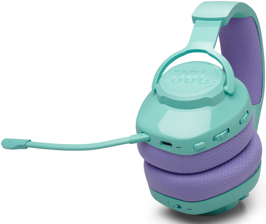 Ігрова гарнітура JBL Quantum 360 Wireless Cyan (JBLQTUM360CYN)фото7