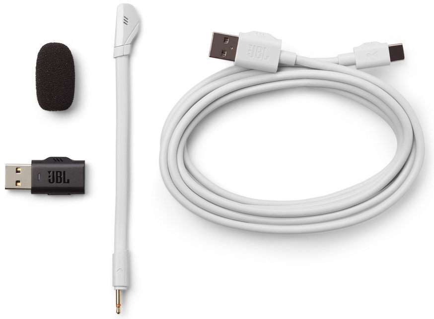 Игровая гарнитура JBL Quantum 360 Wireless White (JBLQTUM360WHT) фото 