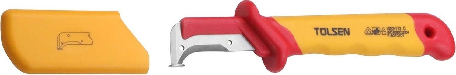Нож диэлектрический Tolsen демонтажный, лезвие 50мм, 185мм (V51416) фото 2