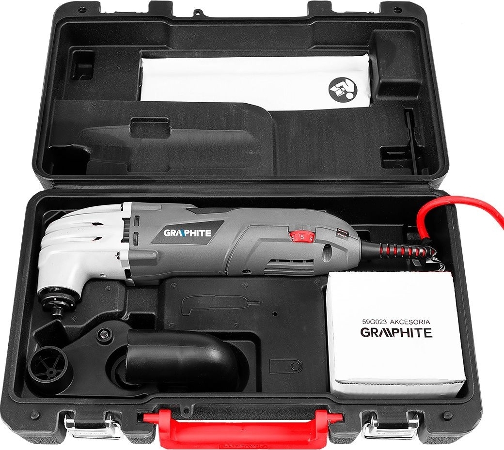 Многофункциональный инструмент реноватор GRAPHITE 250Вт (59G023) фото 13