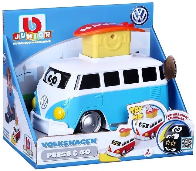 Машинка игрушечная VW Samba Bus (16-85110BU) фото 2
