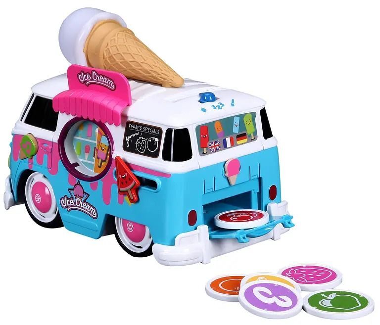 Игровая автомодель Magic Ice Cream Bus VW Samba Bus (16-88610) фото 4