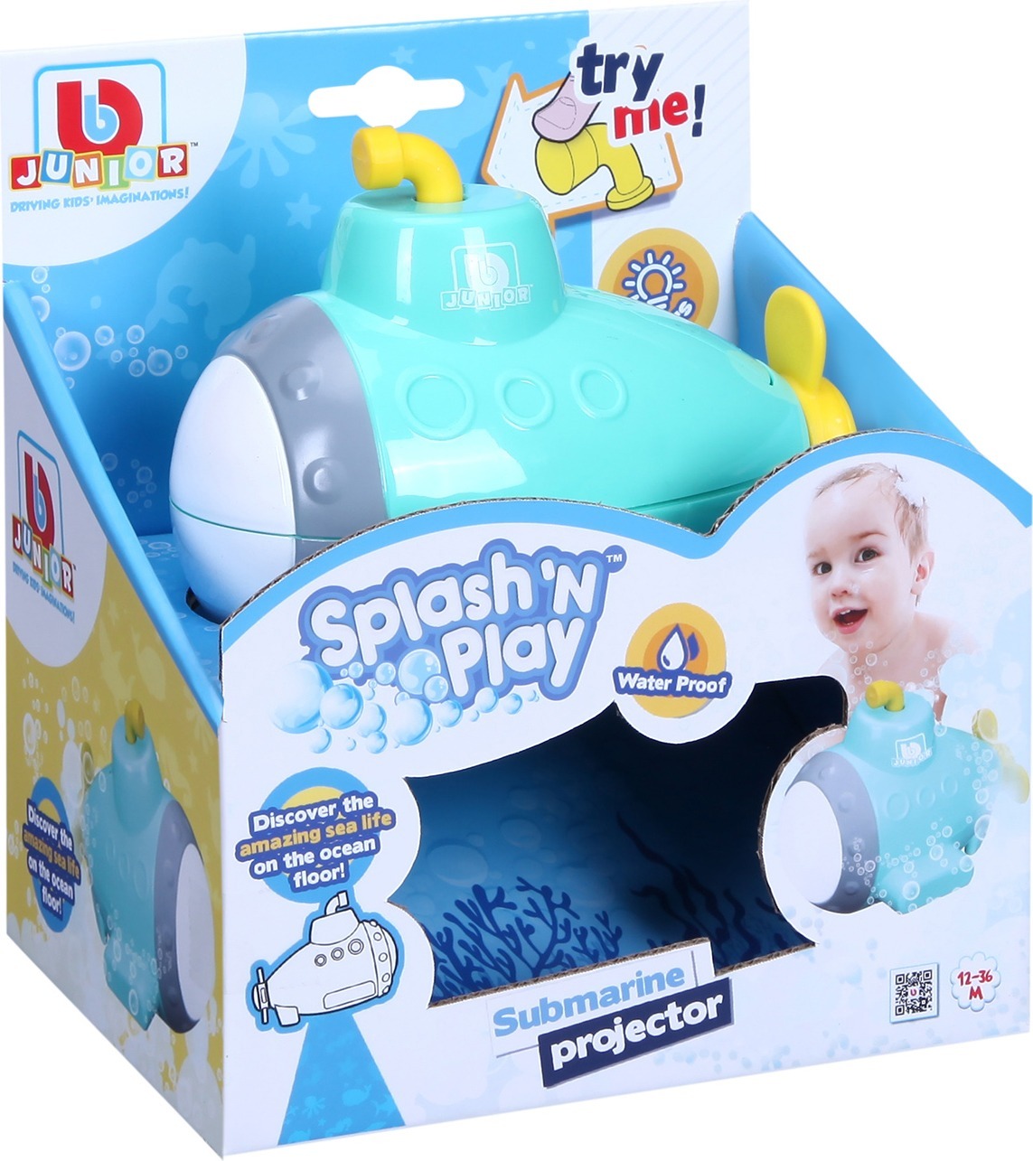 Игрушка для воды Splash 'N Play - подлодка Submarine Projectorr (16-89001) фото 5