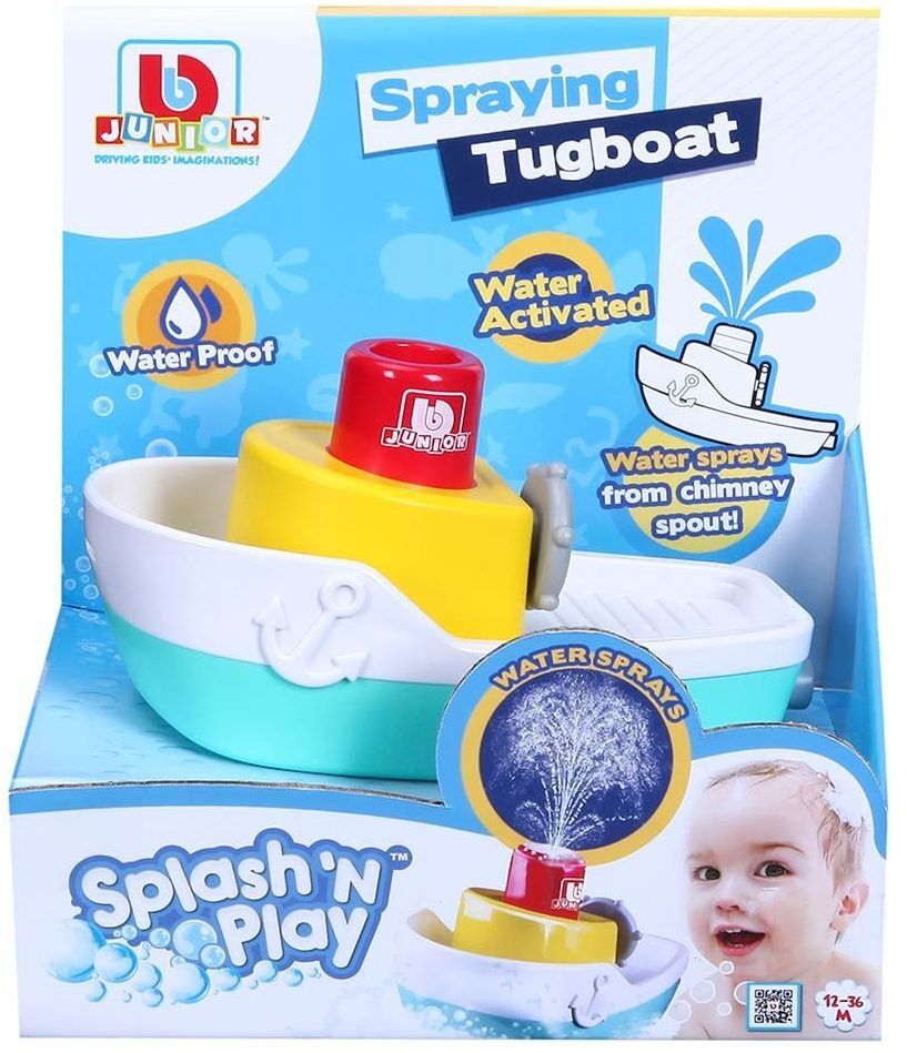 Игрушка для воды Splash 'N Play - катер Spraying Tugboat (16-89003) фото 4