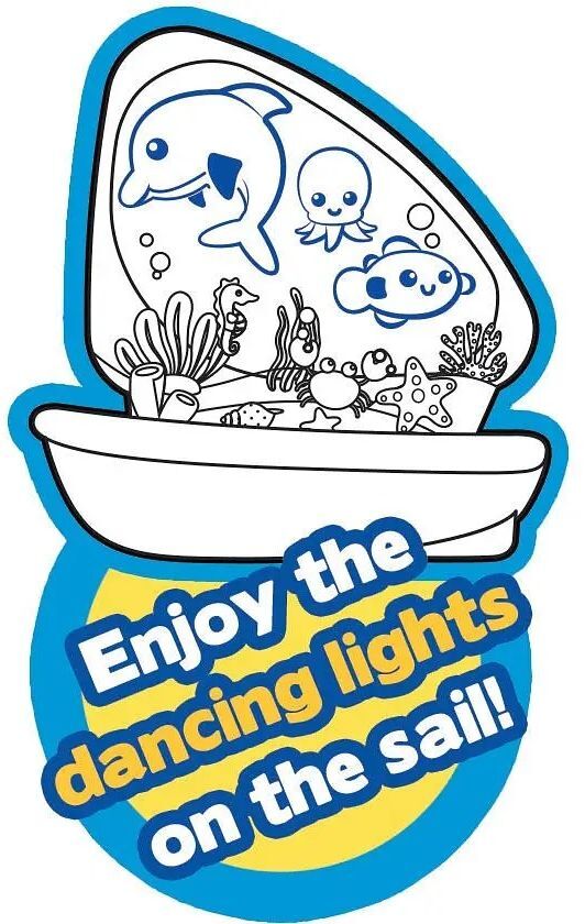 Игрушка для воды Splash 'N Play - парусник Light Up Sailboat (16-89022) фото 5