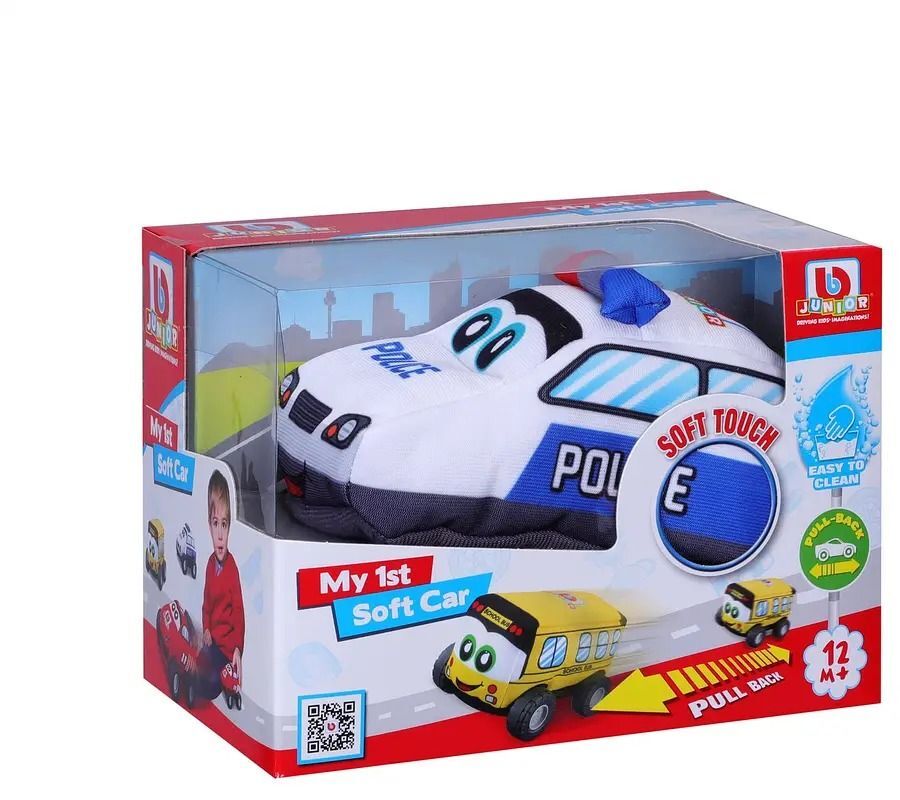 Машинка игрушечная "Моя первая мягкая машинка" (16-89053) фото 5