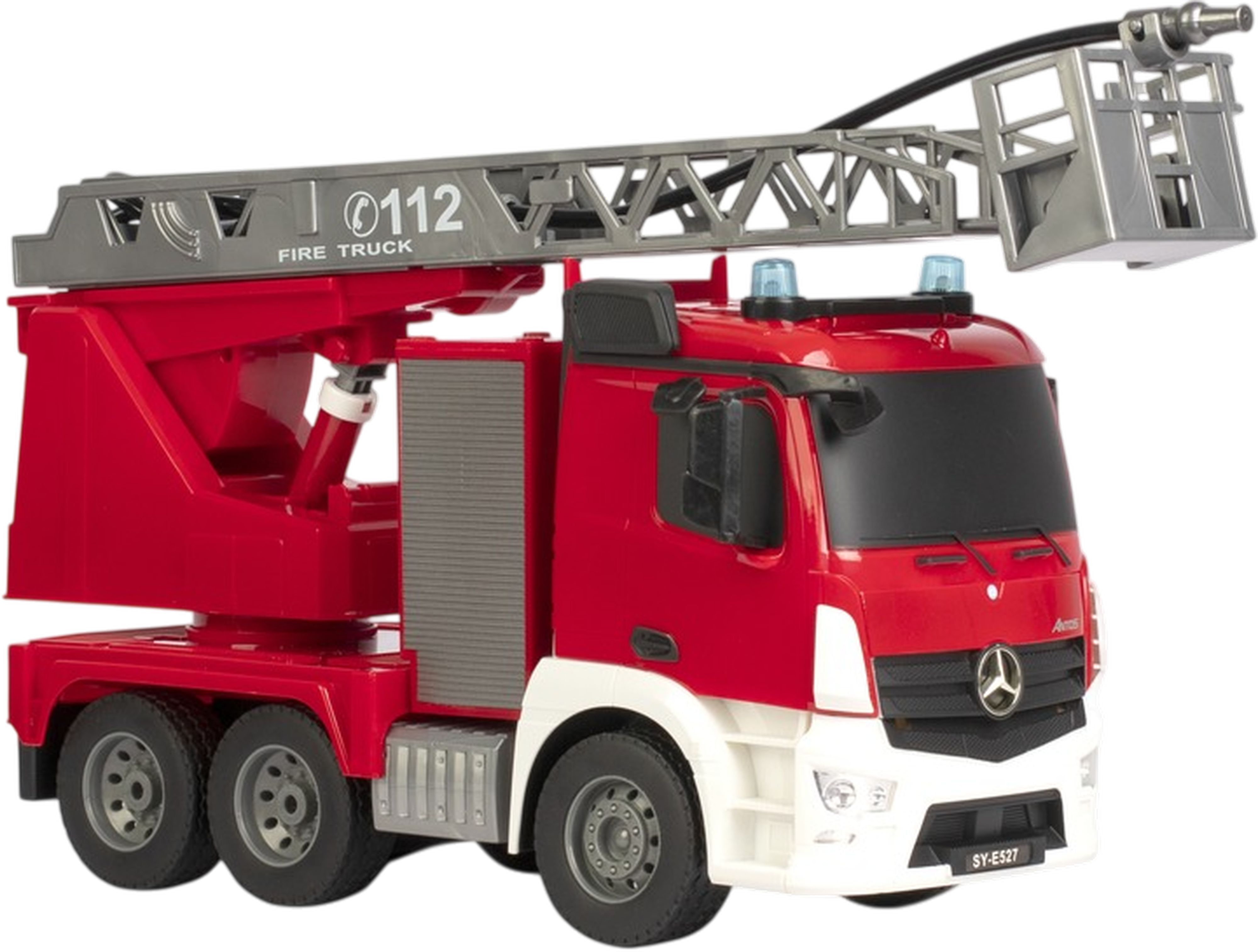 Машинка іграшкова на р/к. Пожежне авто Mercedes Benz Arocs (E527-003)фото5