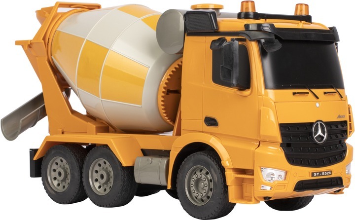 Машинка іграшкова на р/к. Бетонозмішувач Mercedes Benz Arocs (E528-003)фото3