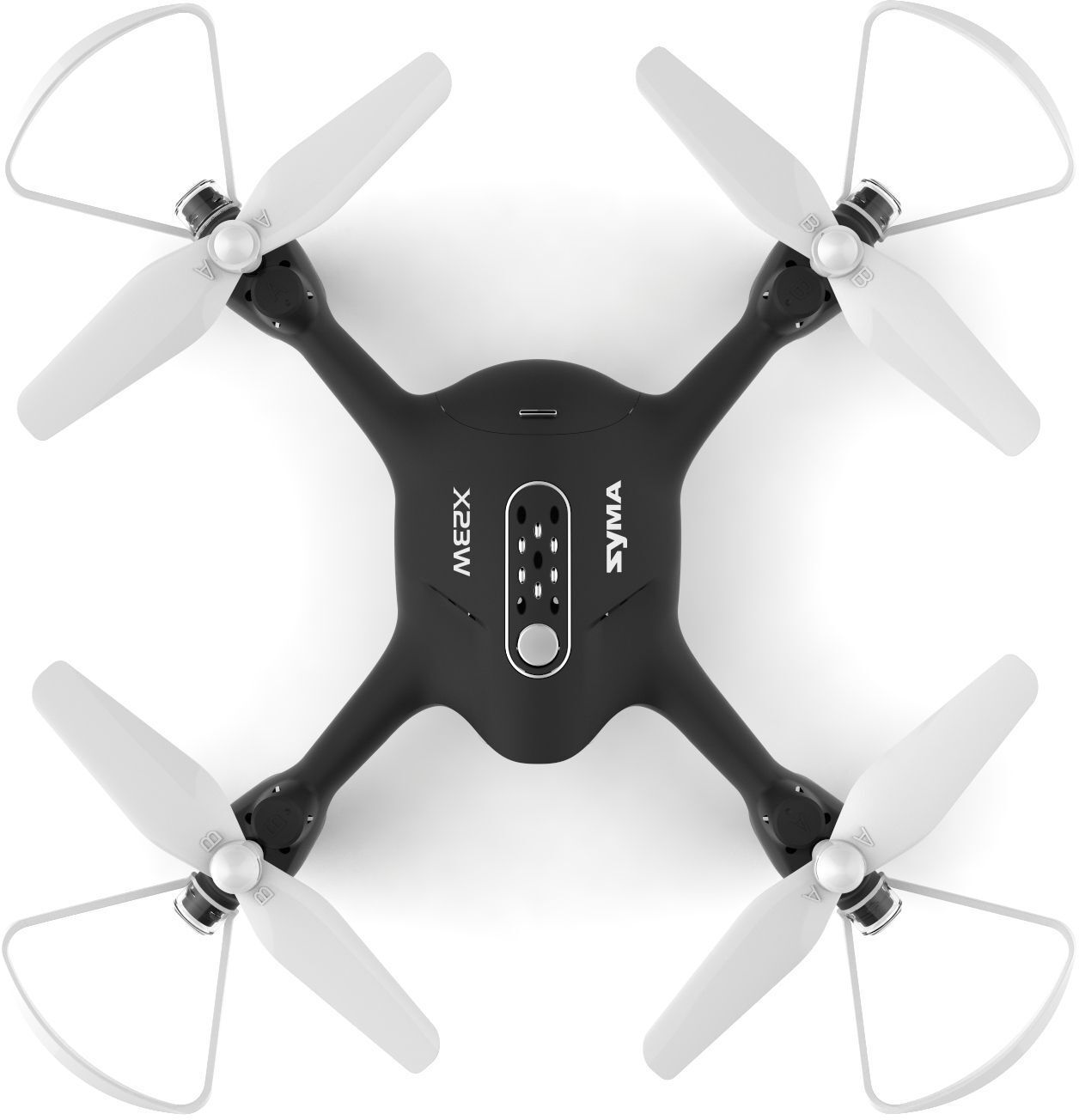 Квадрокоптер игрушечный с камерой "X23W" на р/у ТМ "SYMA" (X23W Black) фото 