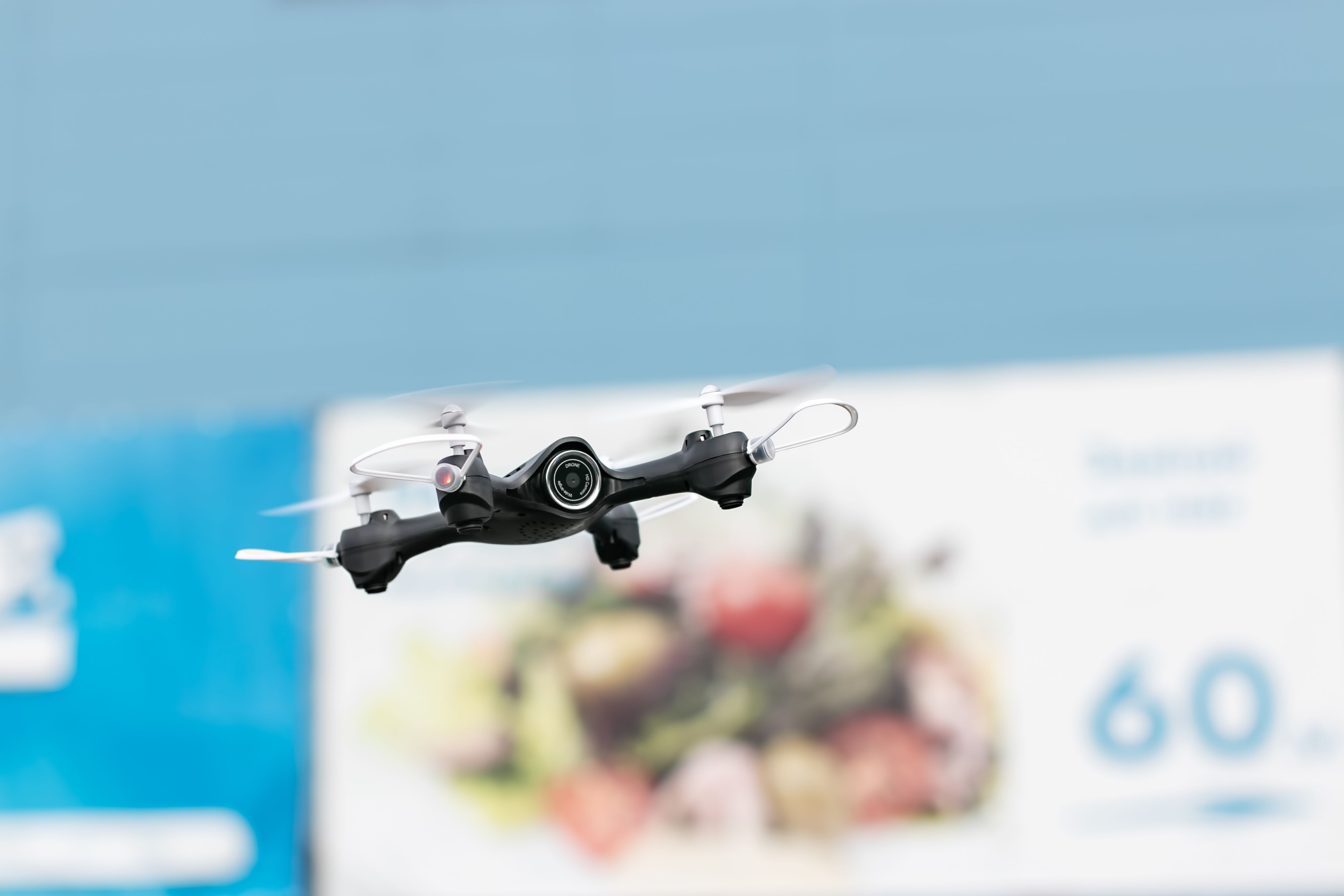 Квадрокоптер игрушечный с камерой "X23W" на р/у ТМ "SYMA" (X23W Black) фото 