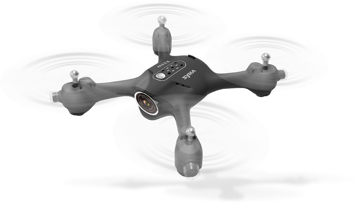 Квадрокоптер игрушечный с камерой "X23W" на р/у ТМ "SYMA" (X23W Black) фото 