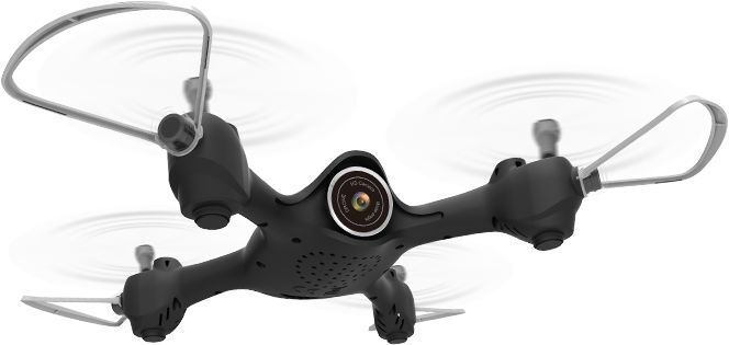 Квадрокоптер игрушечный с камерой "X23W" на р/у ТМ "SYMA" (X23W Black) фото 