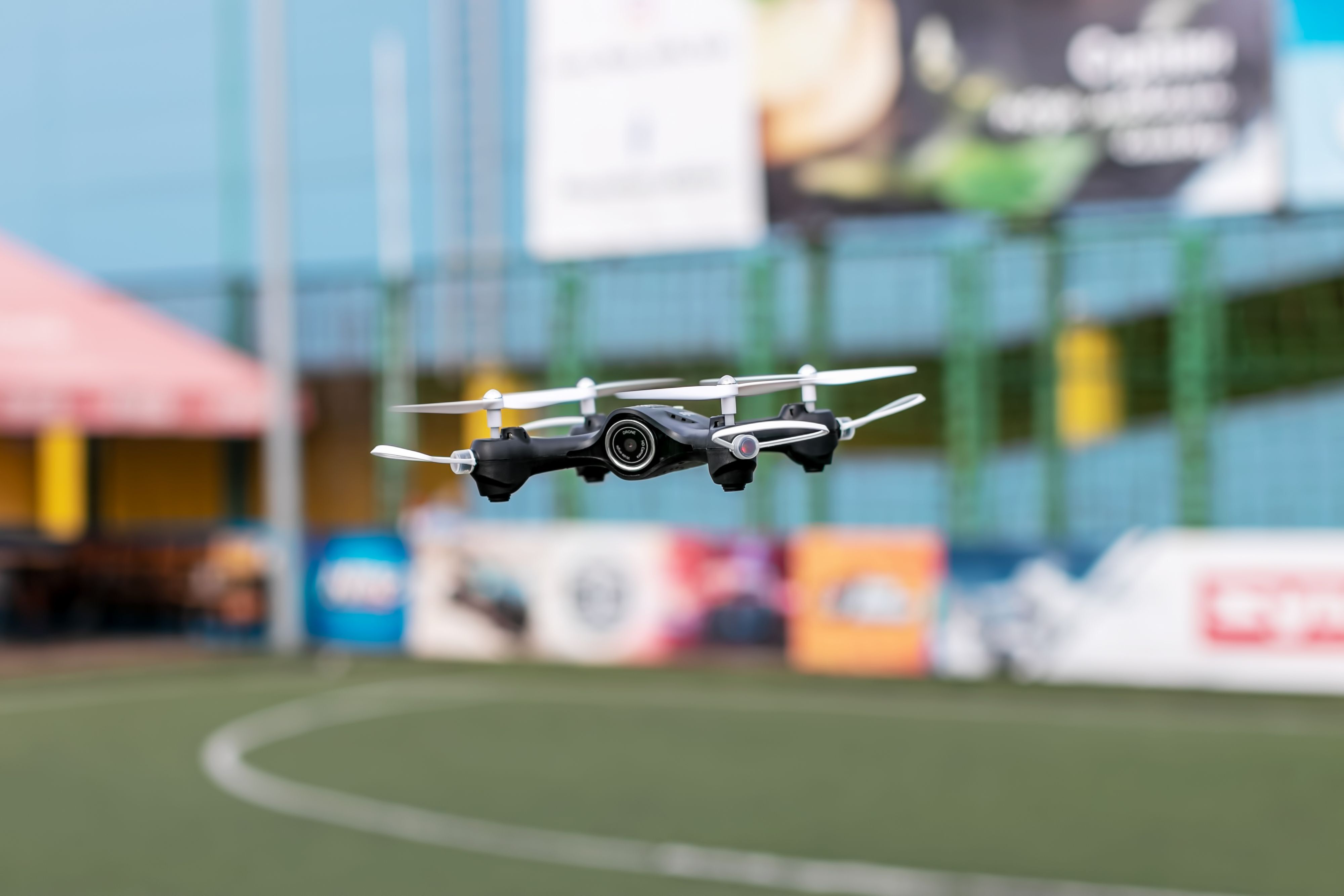 Квадрокоптер игрушечный с камерой "X23W" на р/у ТМ "SYMA" (X23W White) фото 