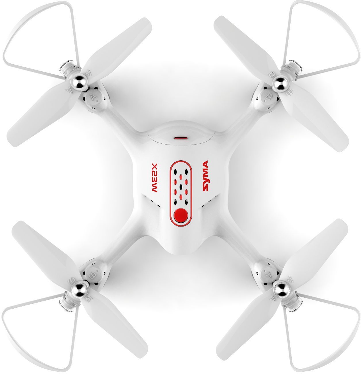 Квадрокоптер игрушечный с камерой "X23W" на р/у ТМ "SYMA" (X23W White) фото 