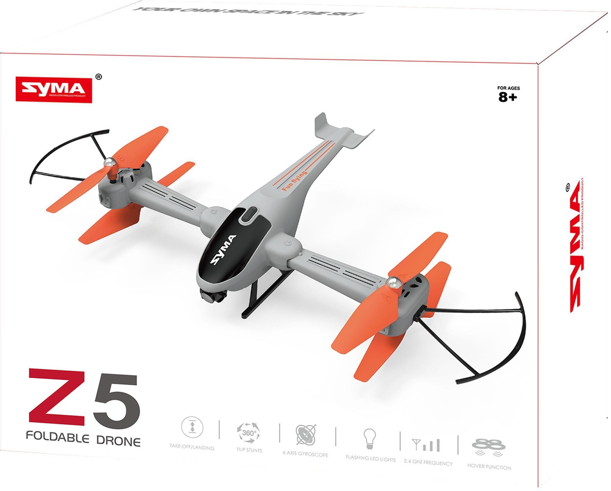 Квадрокоптер іграшковий "Z5" на р/к ТМ "SYMA" (40538)фото9