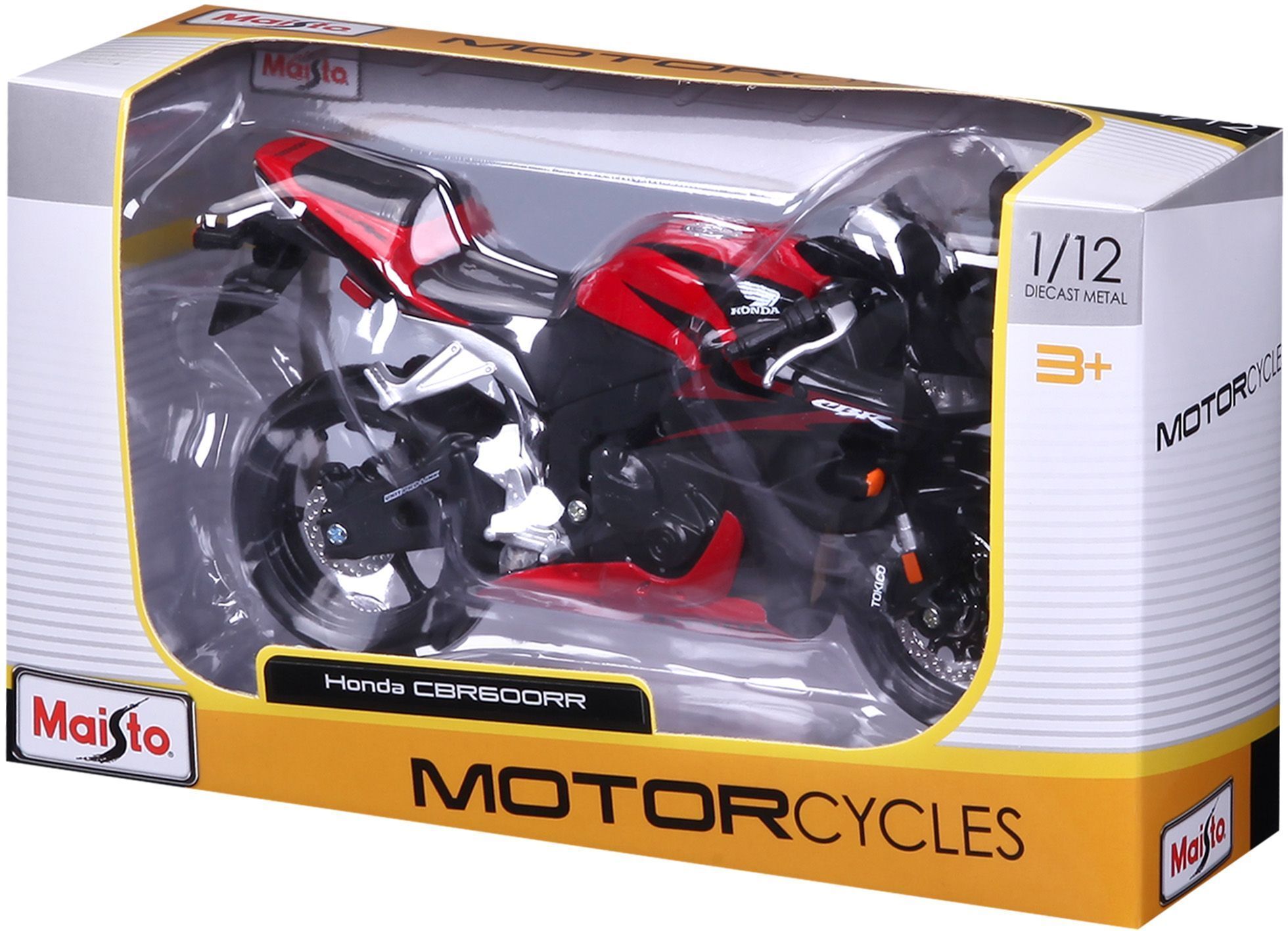 Мотоцикл іграшковий Honda CBR 600RR в масштабі 1:12 (31101-07117)фото14