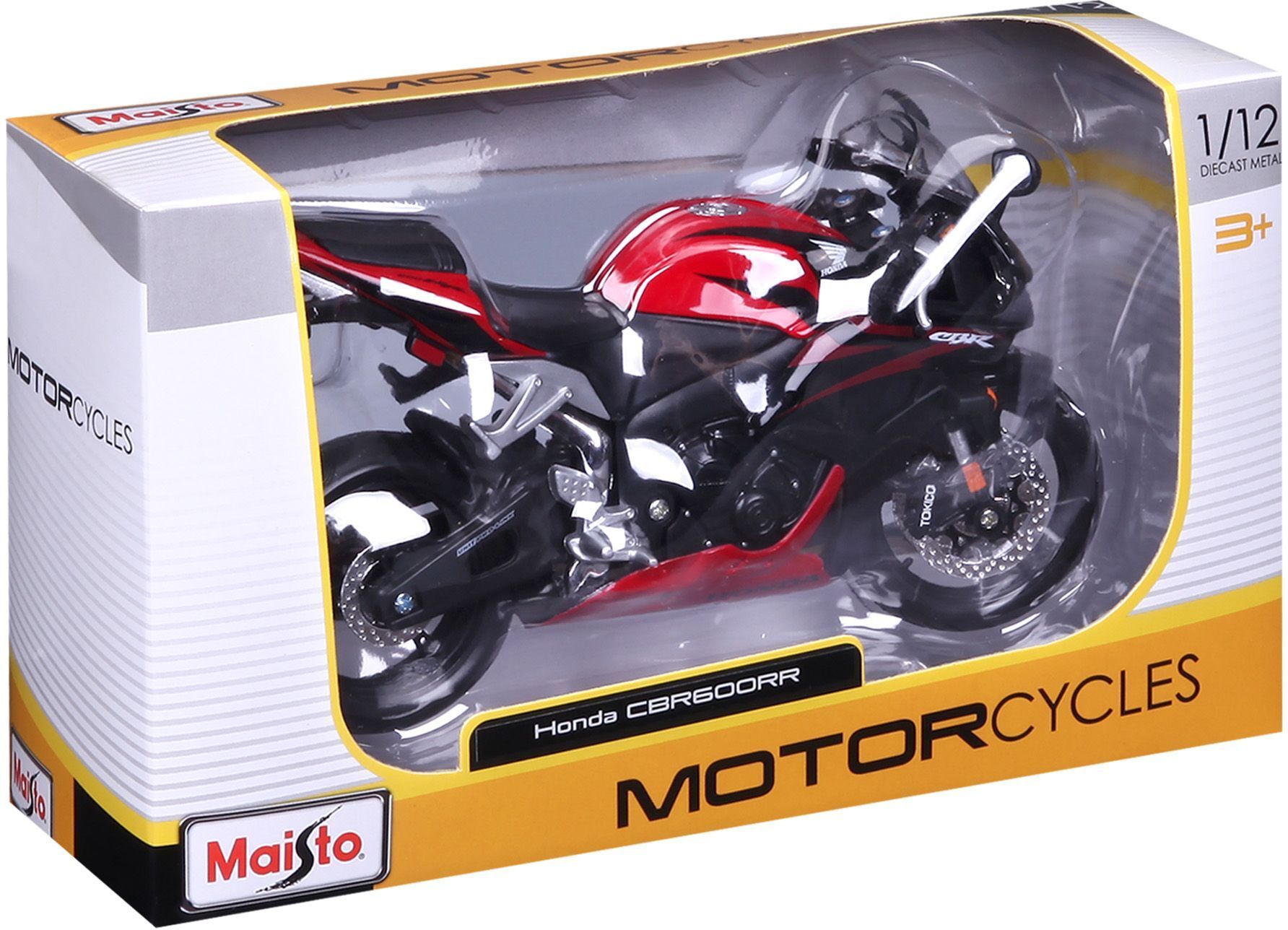 Мотоцикл іграшковий Honda CBR 600RR в масштабі 1:12 (31101-07117)фото15