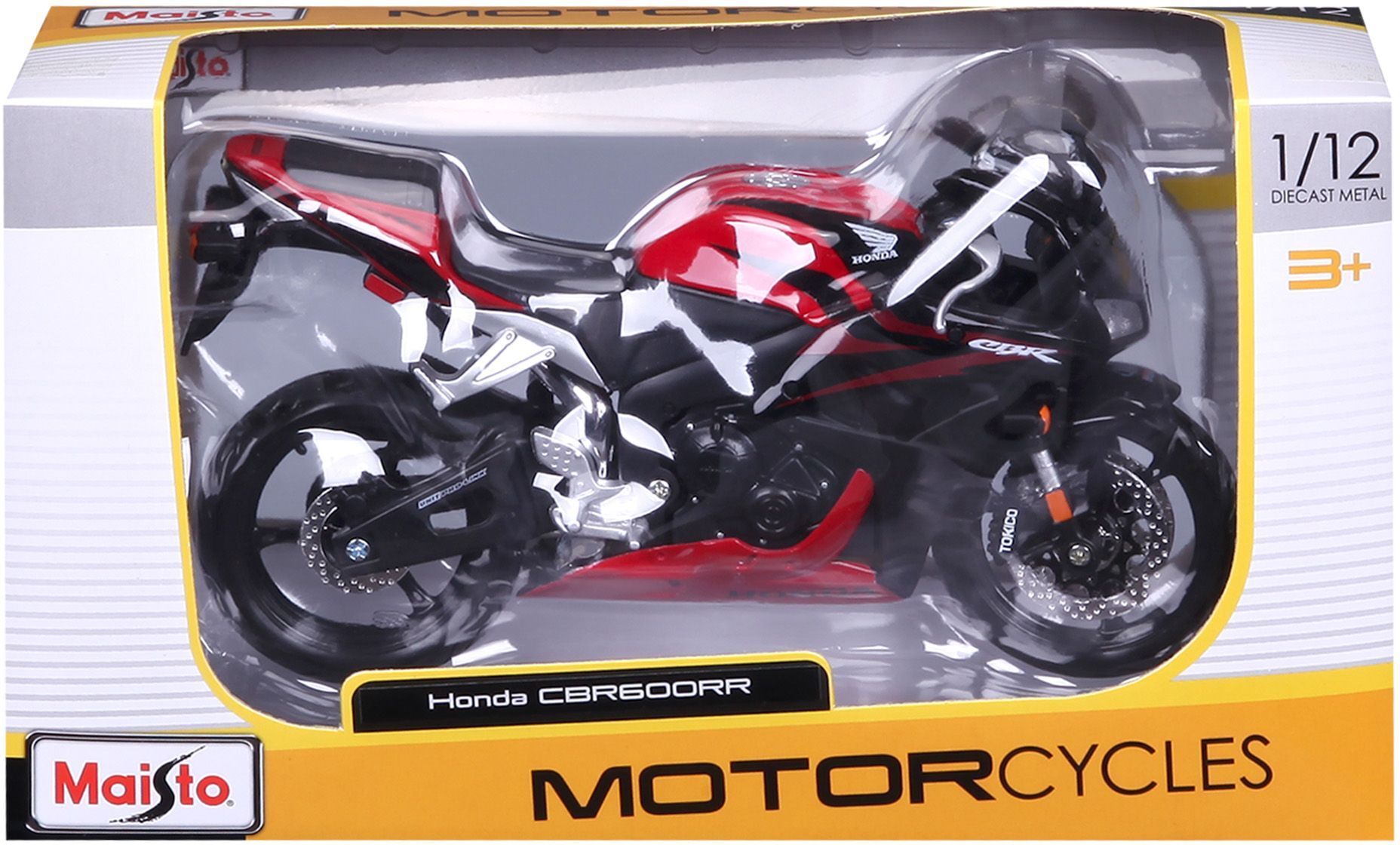 Мотоцикл іграшковий Honda CBR 600RR в масштабі 1:12 (31101-07117)фото13