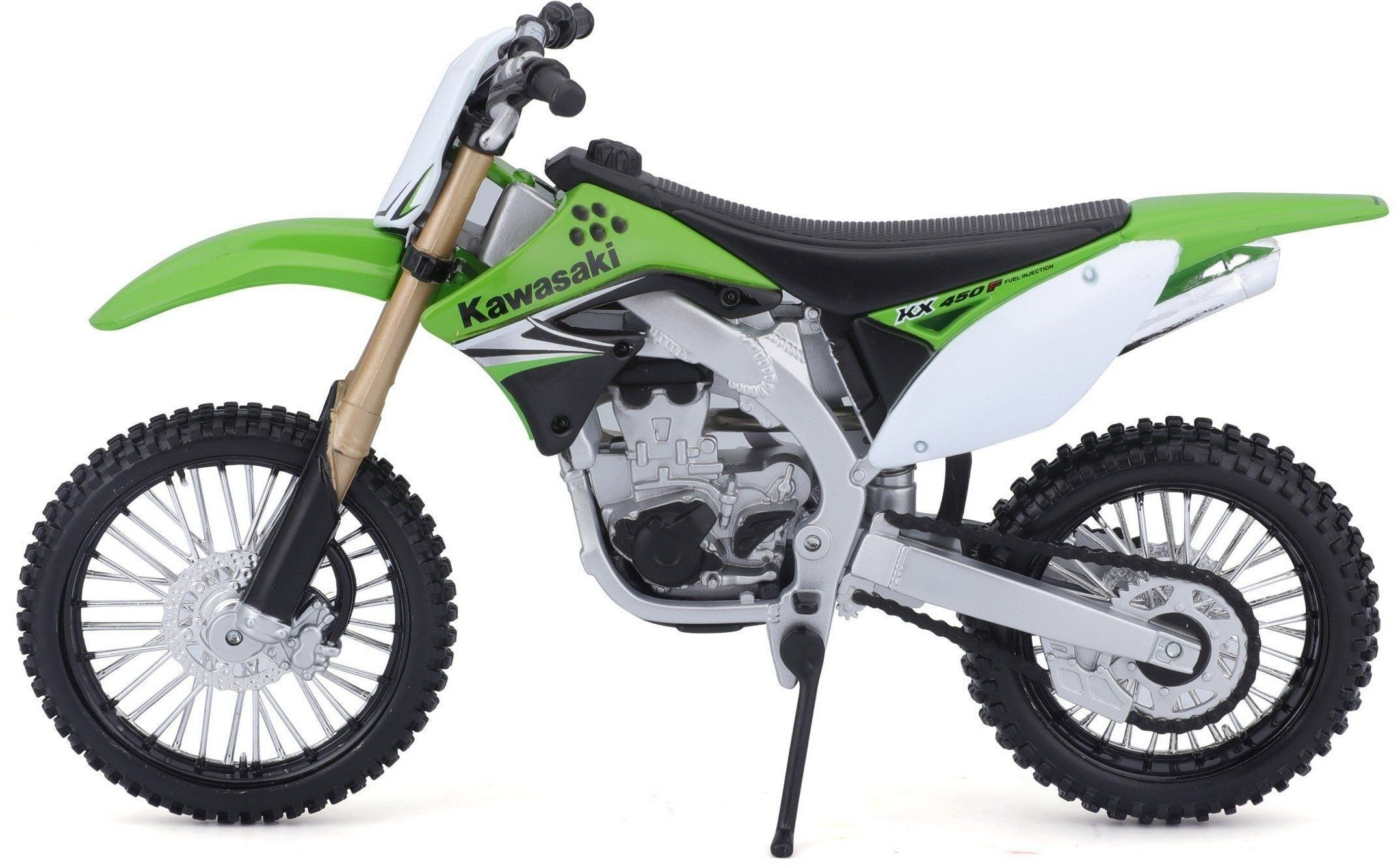 Мотоцикл іграшковий Kawasaki KX 450F в масштабі 1:12 (31101-08141)фото2