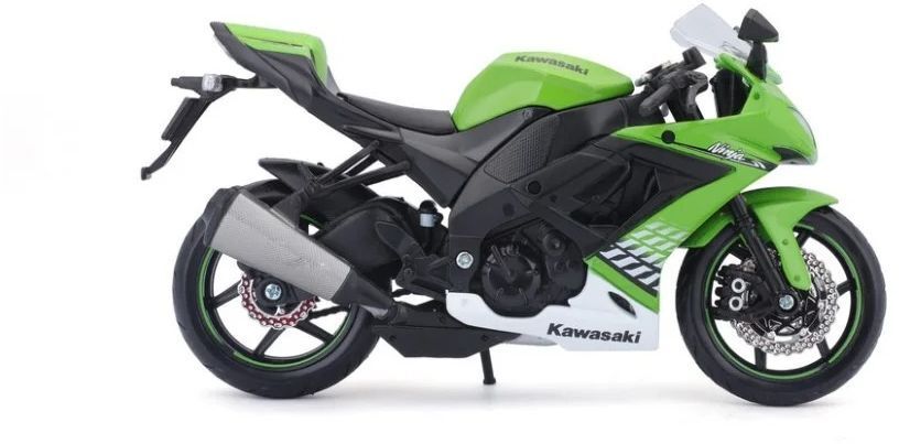 Мотоцикл іграшковий Kawasaki Ninja ZX-10R в масштабі 1:12 (31101-10011)фото3