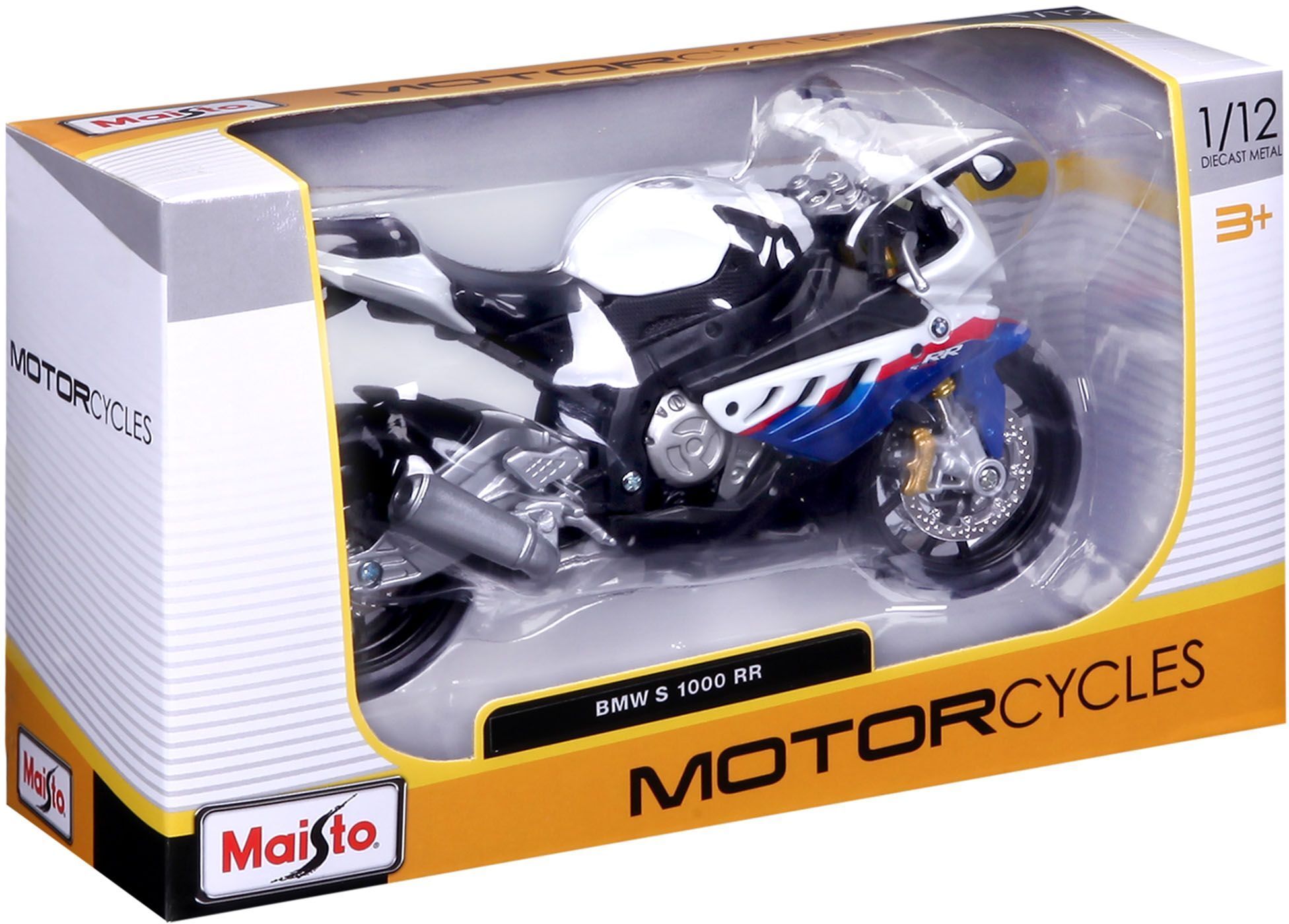 Мотоцикл іграшковий BMW S1000RR в масштабі 1:12 (31101-10042)фото13