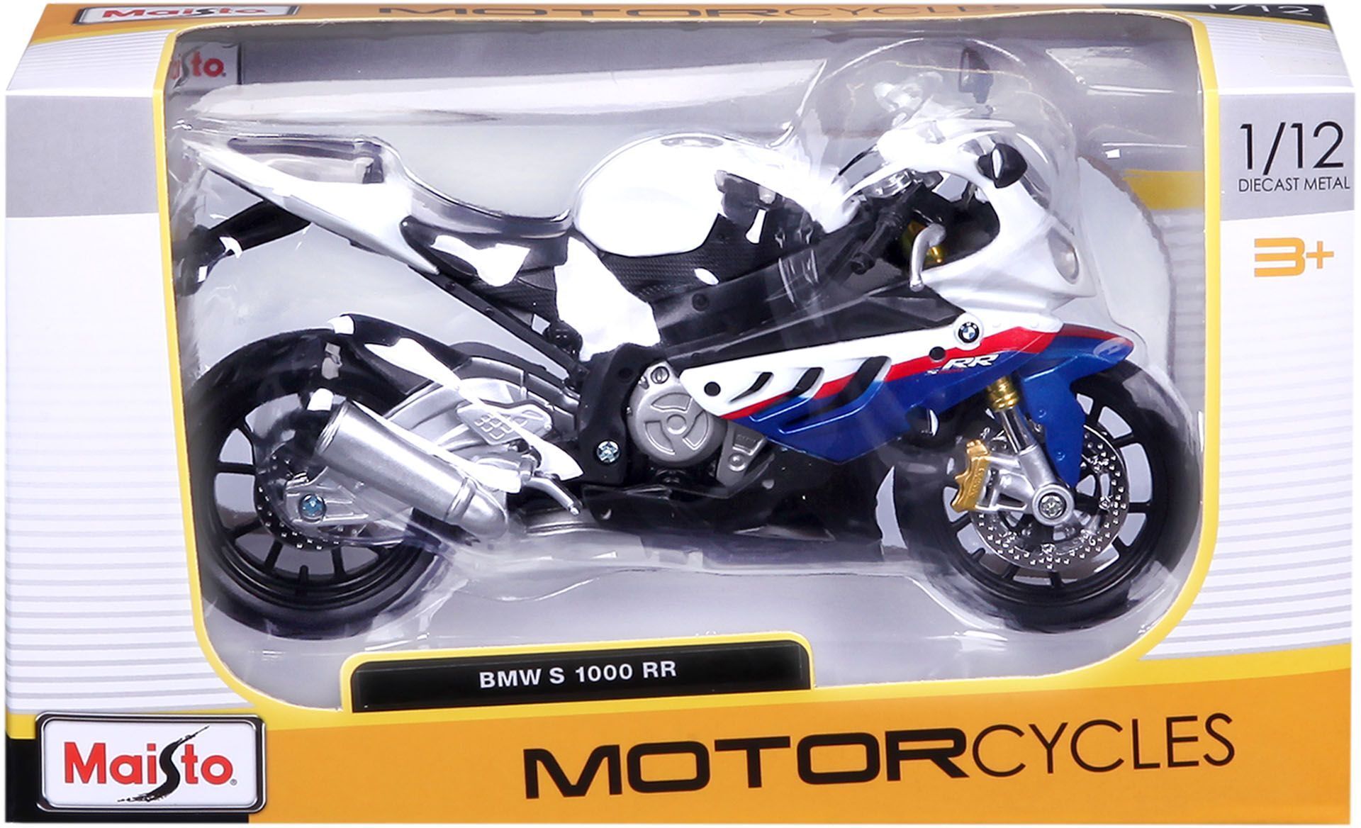 Мотоцикл іграшковий BMW S1000RR в масштабі 1:12 (31101-10042)фото12