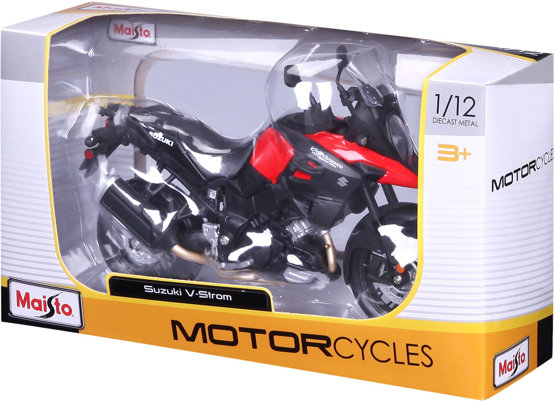 Мотоцикл іграшковий Suzuki V-Storm в масштабі 1:12 (31101-19130)фото12