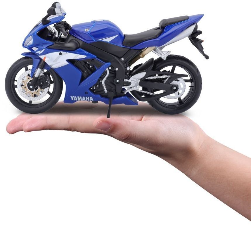 Мотоцикл игрушечный Yamaha YZF-R1 в масштабе 1:12 (31101-21847) фото 8