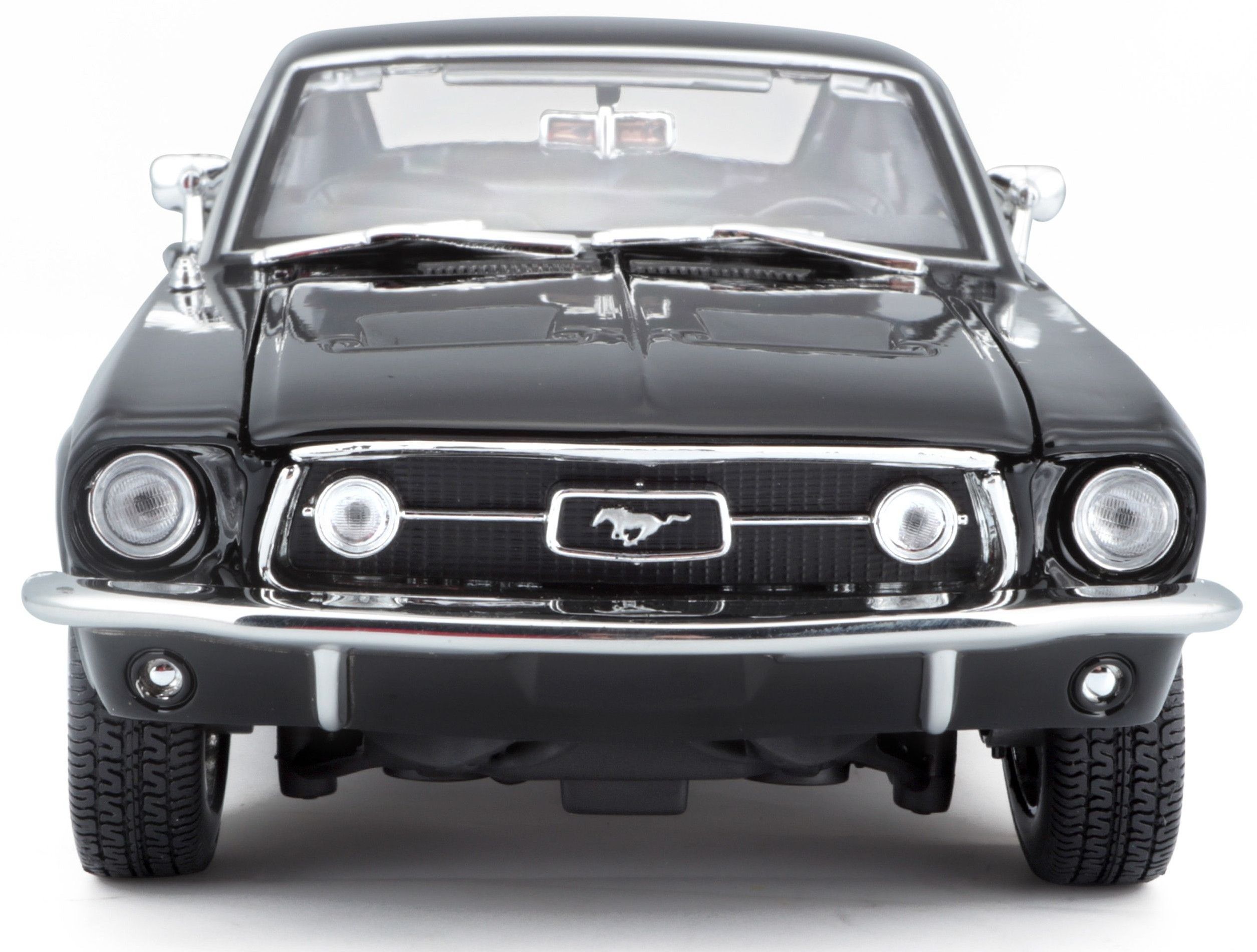 Машинка іграшкова 1967 Ford Mustang Fastback 1:18 (31166 black)фото5