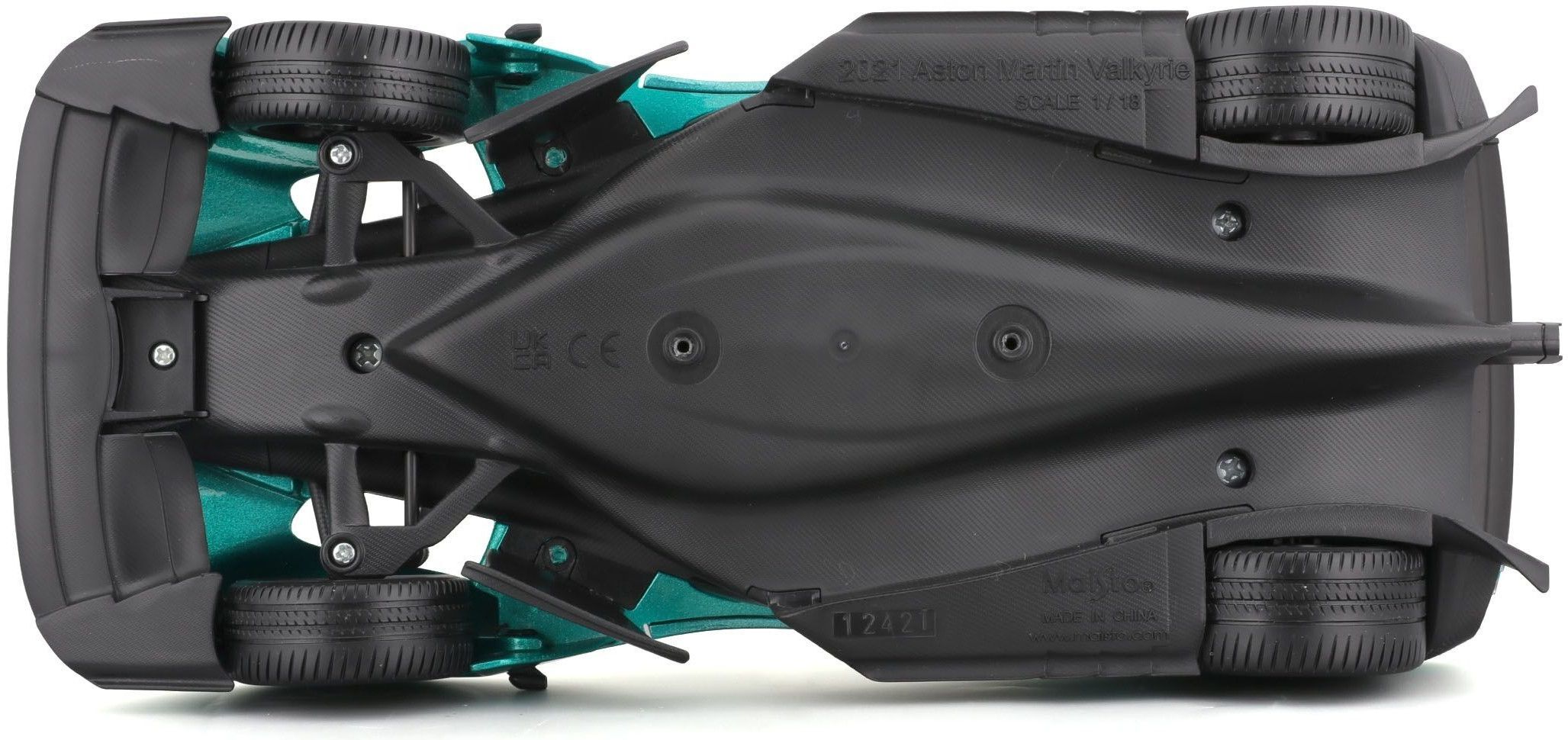 Машинка іграшкова Aston Martin Valkyrie 1:18 (31465 Green)фото8