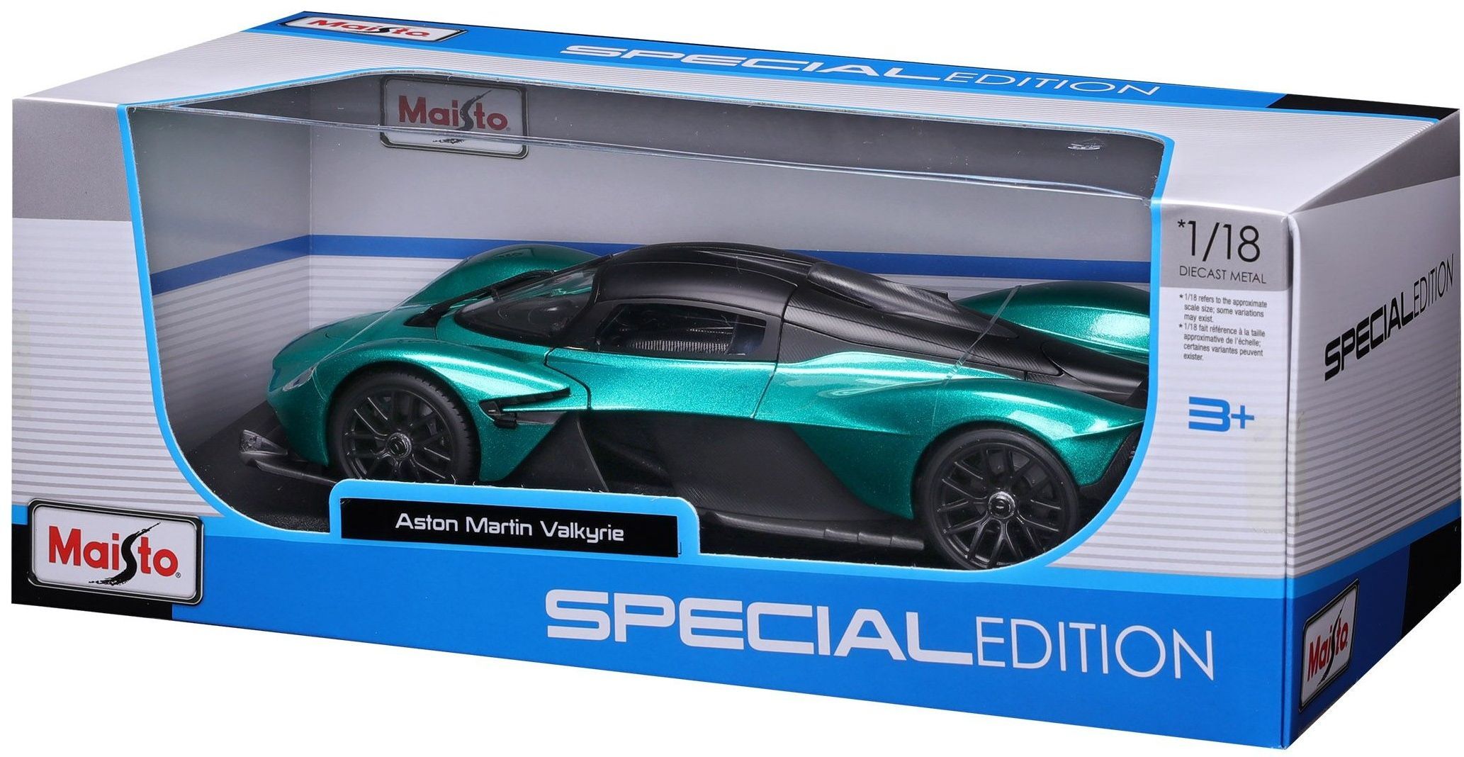 Машинка іграшкова Aston Martin Valkyrie 1:18 (31465 Green)фото17