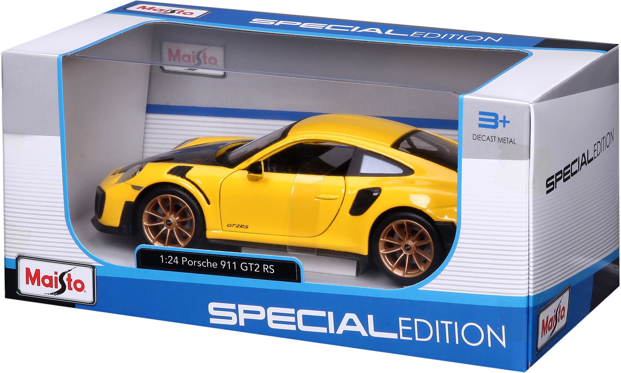 Машинка іграшкова "Porsche 911 GT2 RS" 1:24 (31523 yellow)фото20