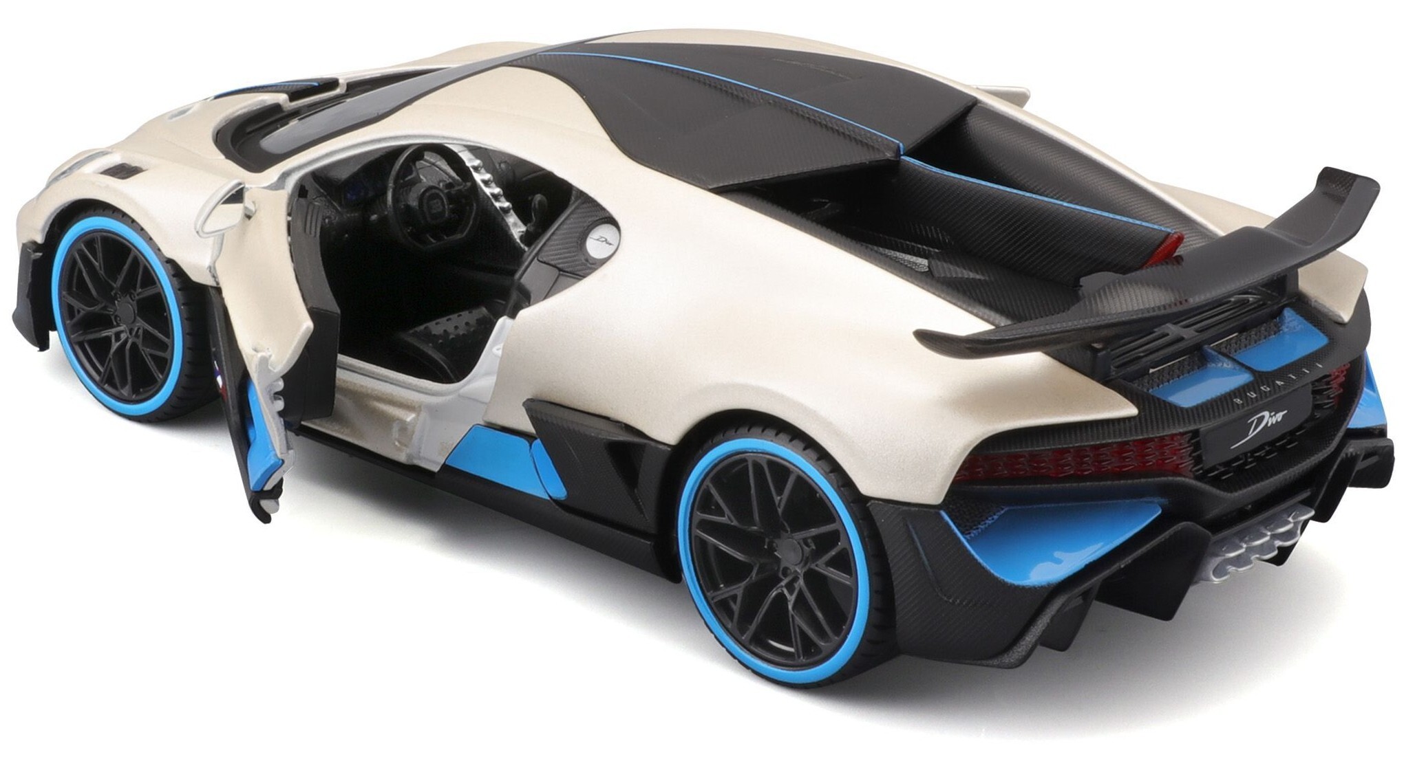 Машинка іграшкова "Bugatti Divo" 1:24 (31526 met. white)фото10