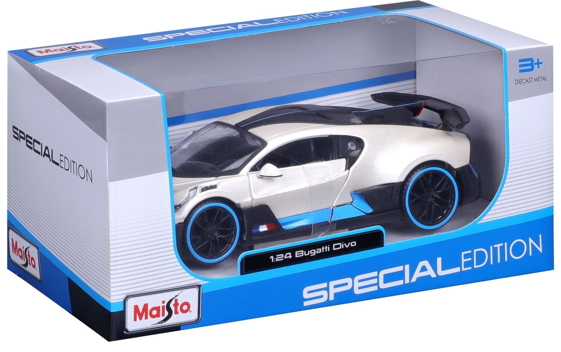 Машинка іграшкова "Bugatti Divo" 1:24 (31526 met. white)фото21