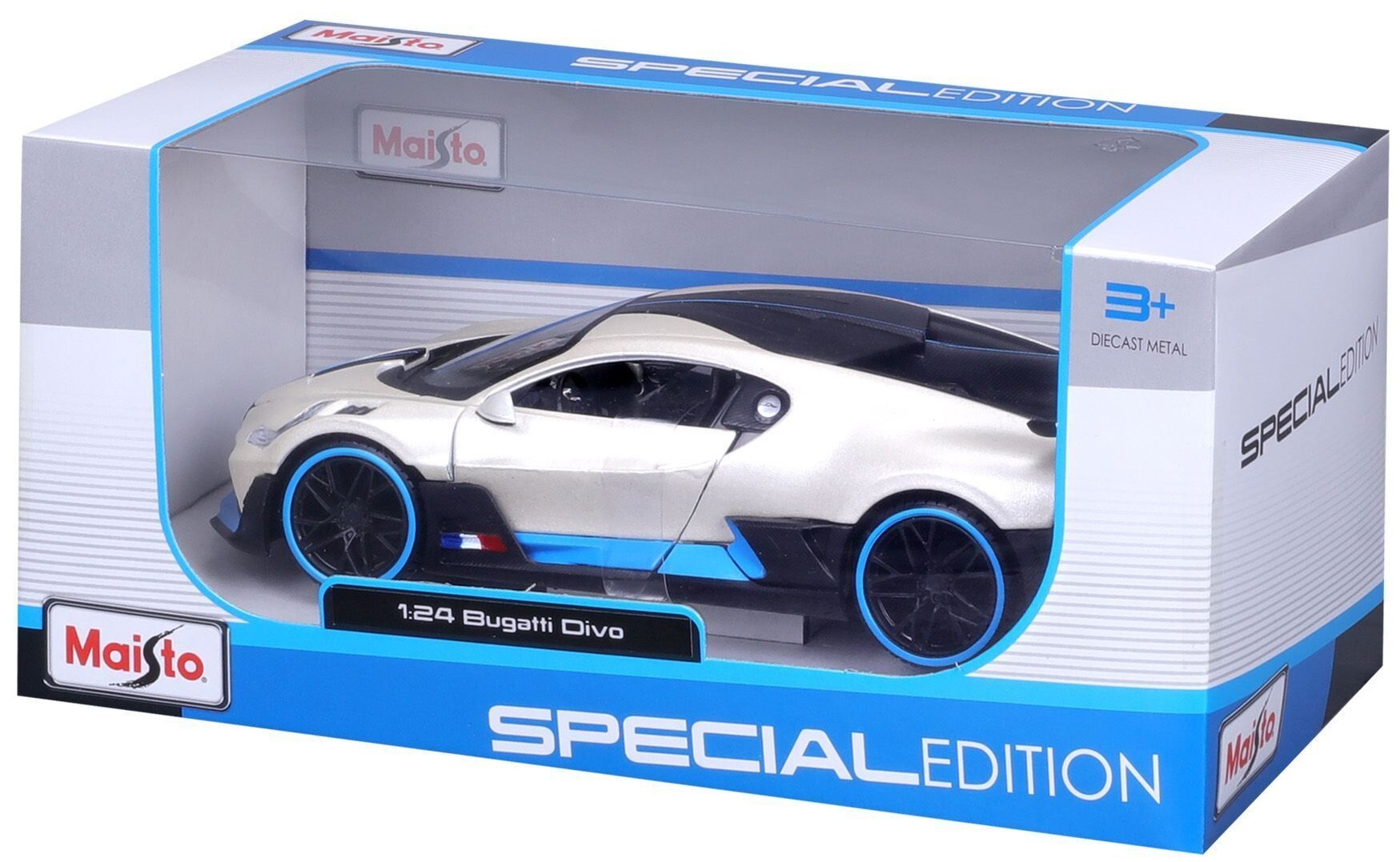 Машинка іграшкова "Bugatti Divo" 1:24 (31526 met. white)фото20