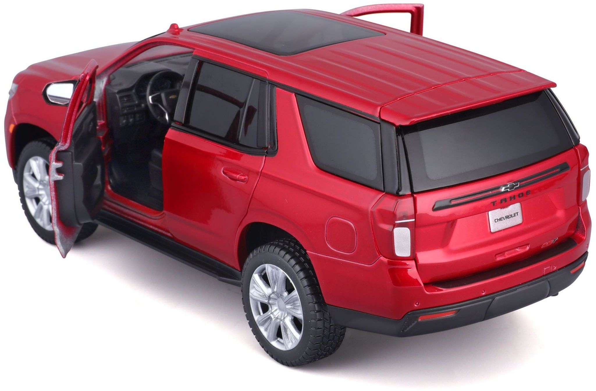 Машинка іграшкова 2021 Chevy Tahoe 1:24 (31533 red)фото9