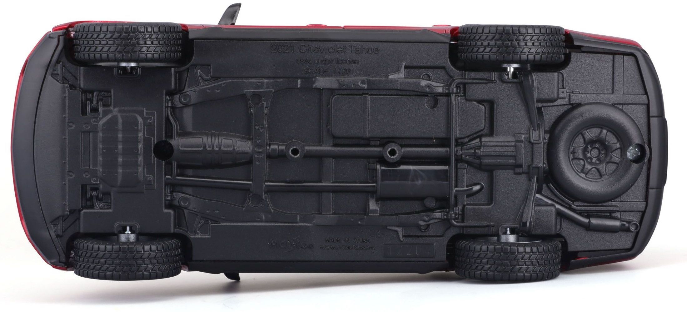 Машинка іграшкова 2021 Chevy Tahoe 1:24 (31533 red)фото8