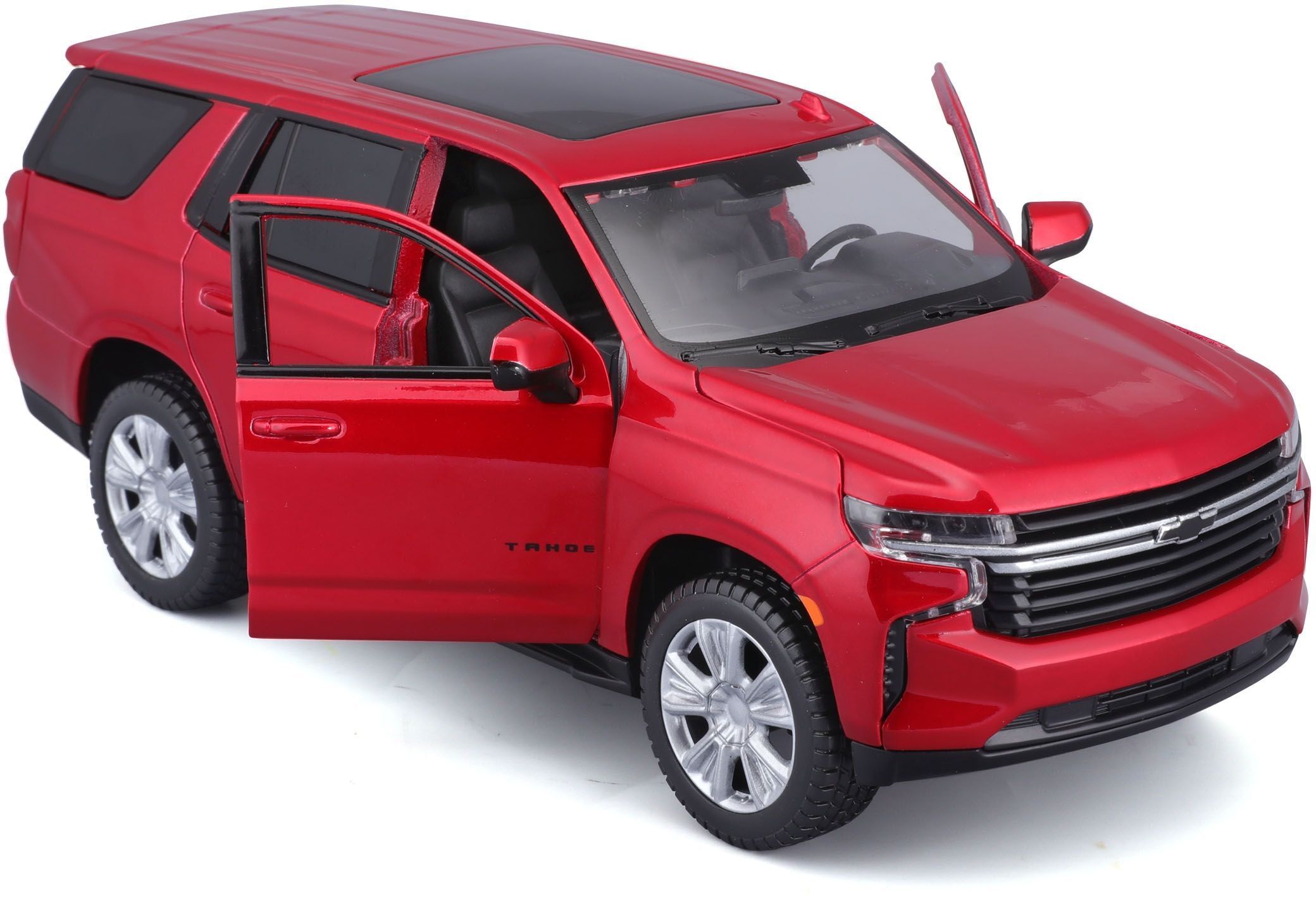 Машинка іграшкова 2021 Chevy Tahoe 1:24 (31533 red)фото10