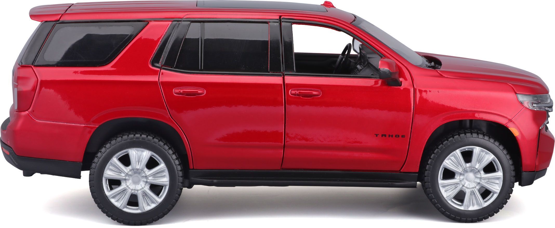 Машинка іграшкова 2021 Chevy Tahoe 1:24 (31533 red)фото4