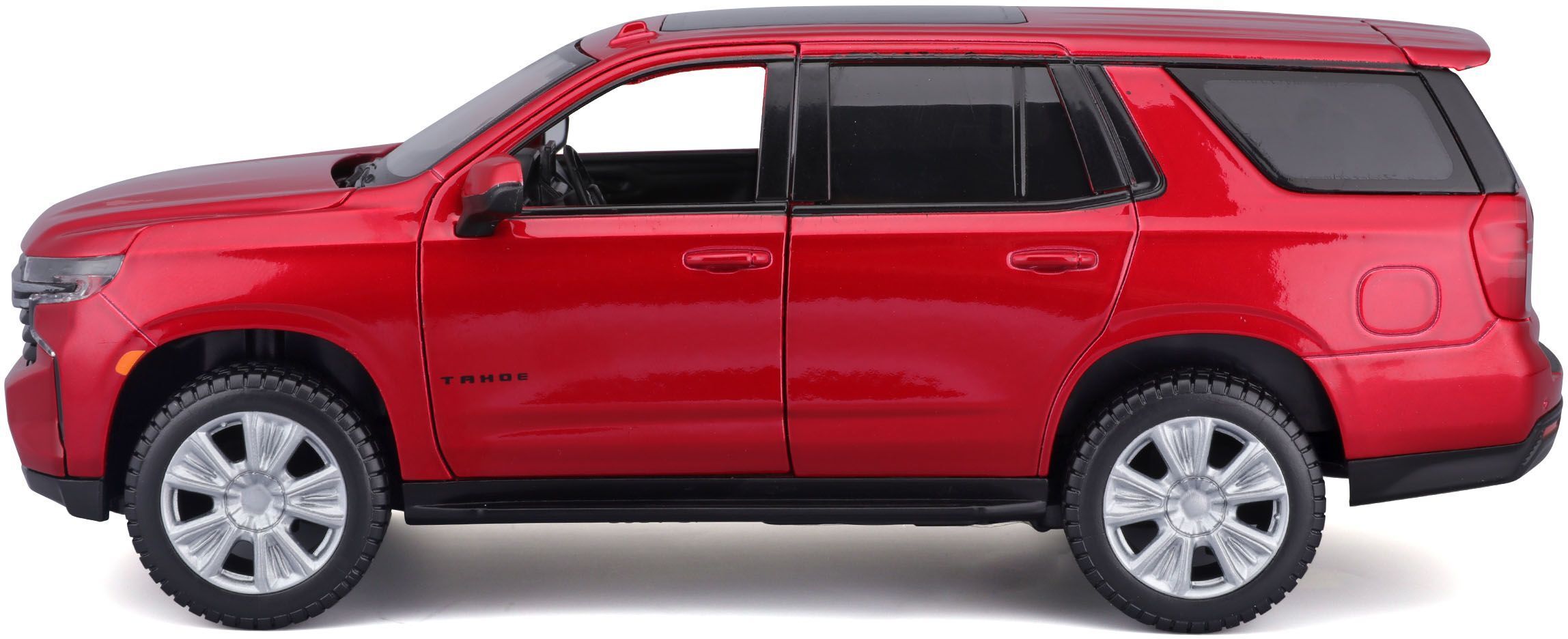 Машинка іграшкова 2021 Chevy Tahoe 1:24 (31533 red)фото3