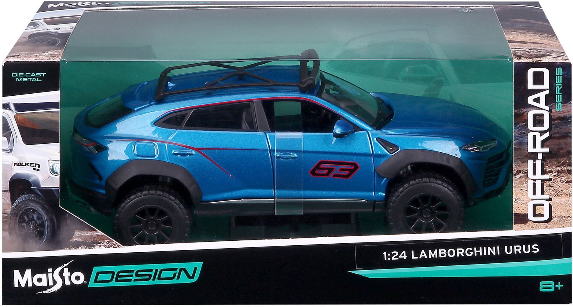 Машинка іграшкова "Lamborghini Urus" 1:24 (32533 met. blue)фото19