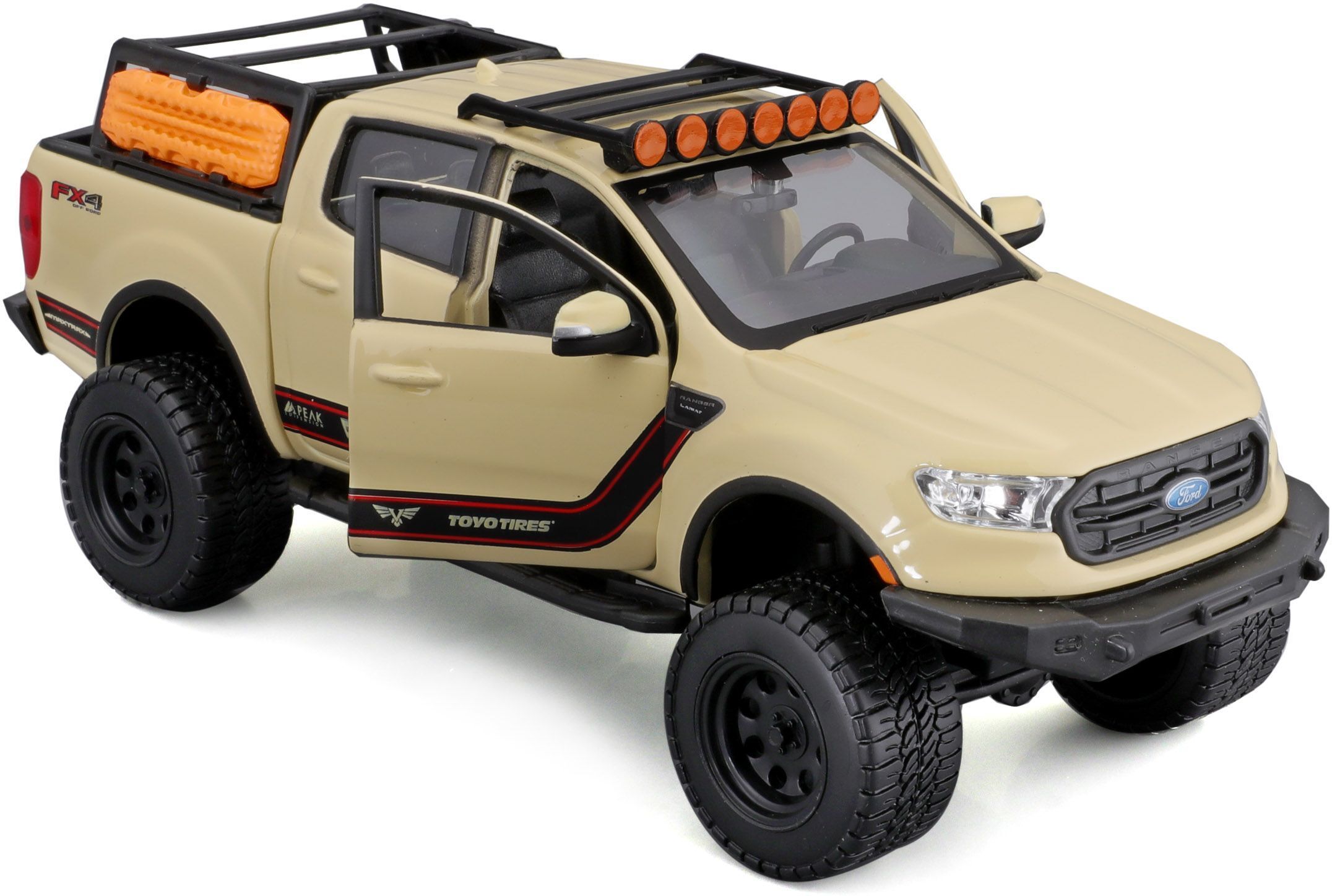 Машинка іграшкова 2019 Ford Ranger 1:24 (32540 Sand)фото6