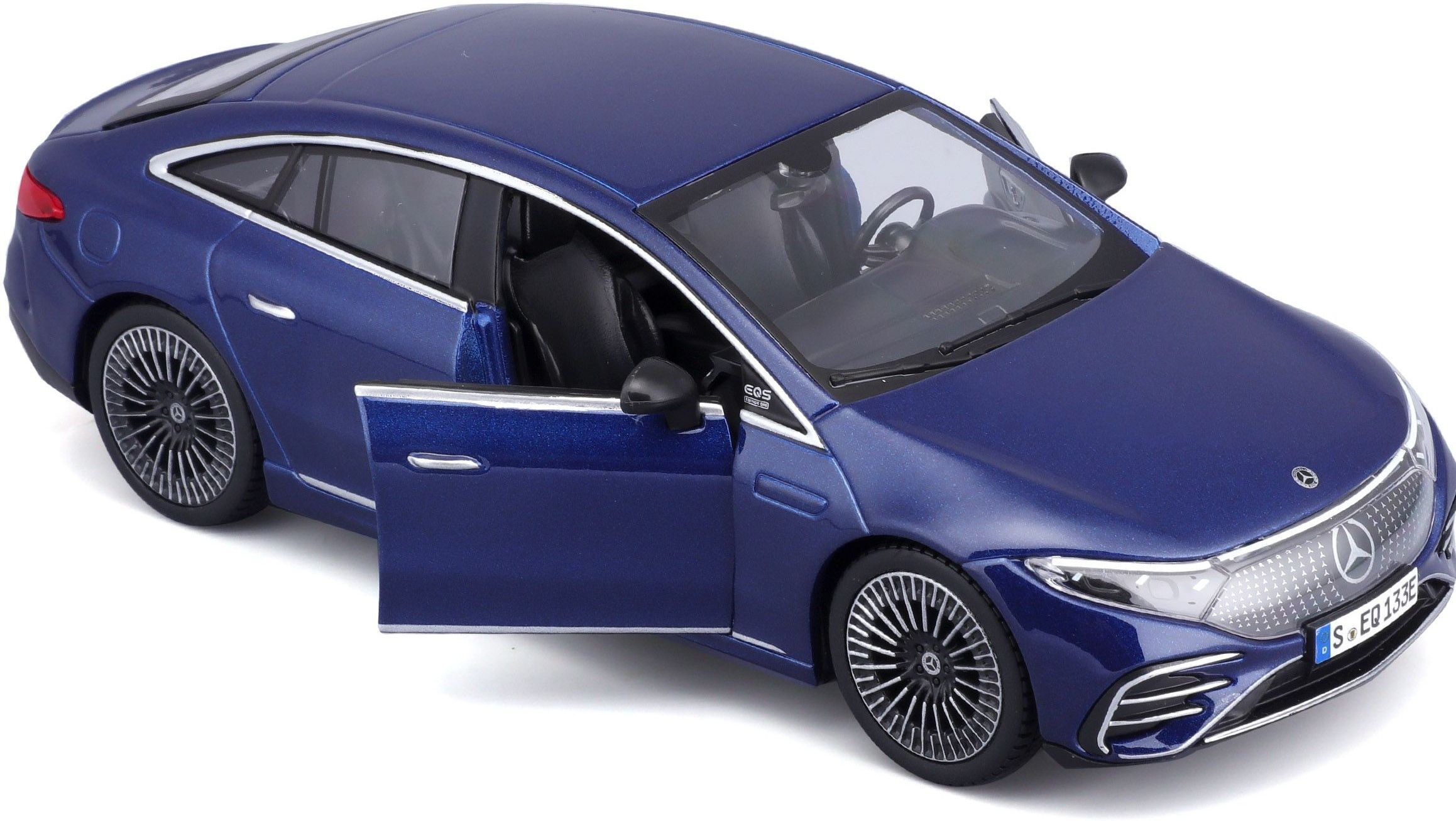 Машинка іграшкова 2022 Mercedes-Benz EQS 1:24 (32902 met. blue)фото5