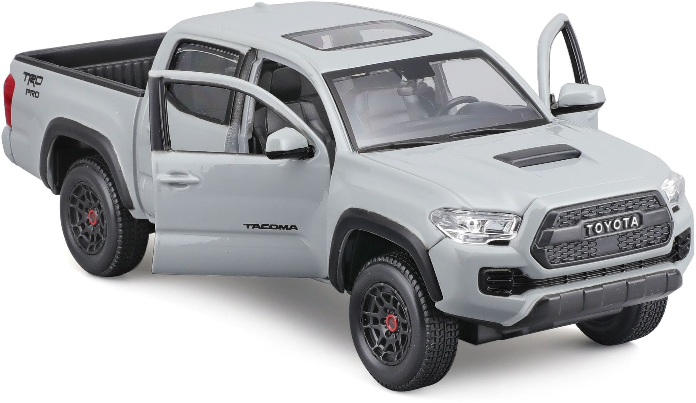 Машинка іграшкова 2023 Toyota Tacoma TRD TRO 1:24 (32910 grey)фото3