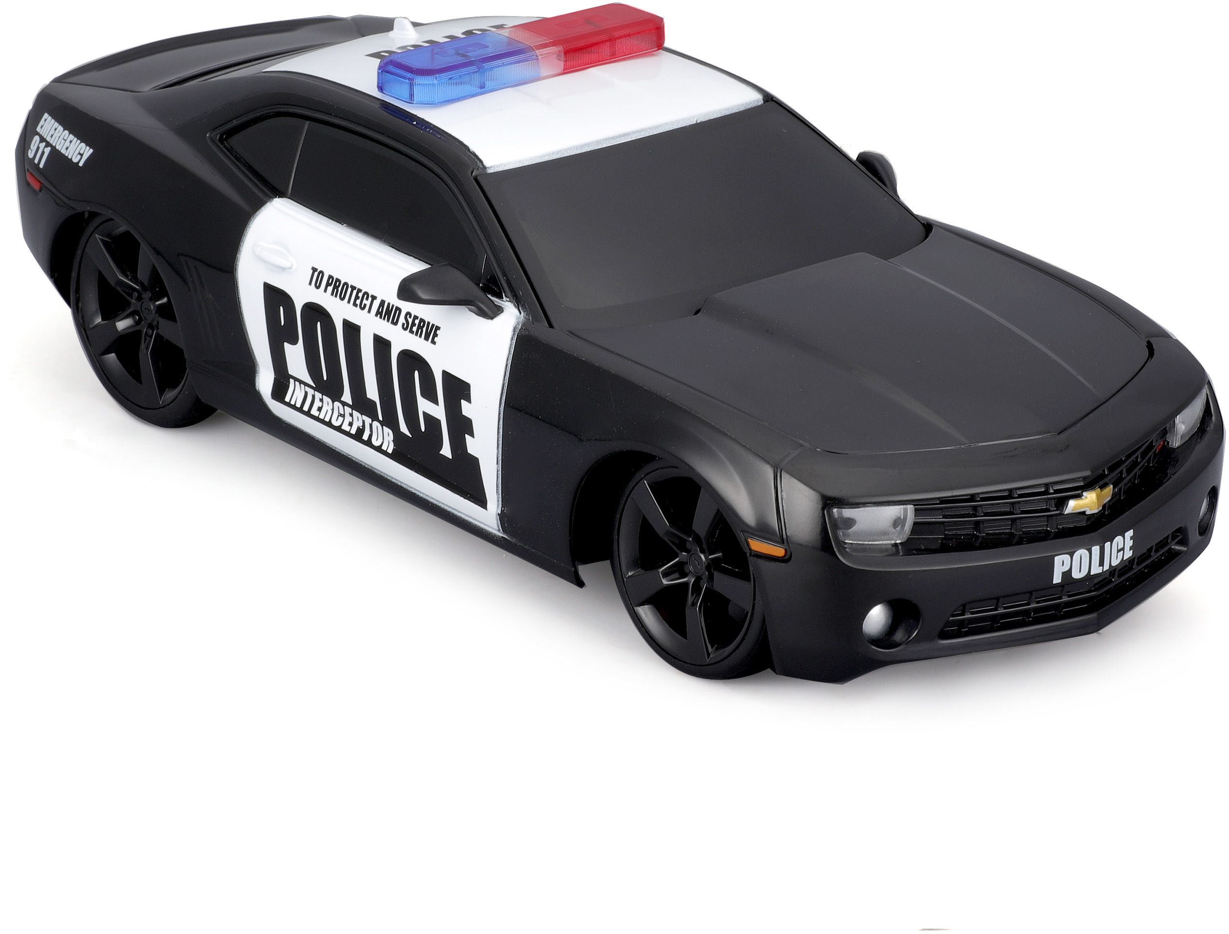 Машинка іграшкова "Chevrolet Camaro SS RS (Police)" 1:24 (81236 black)фото4