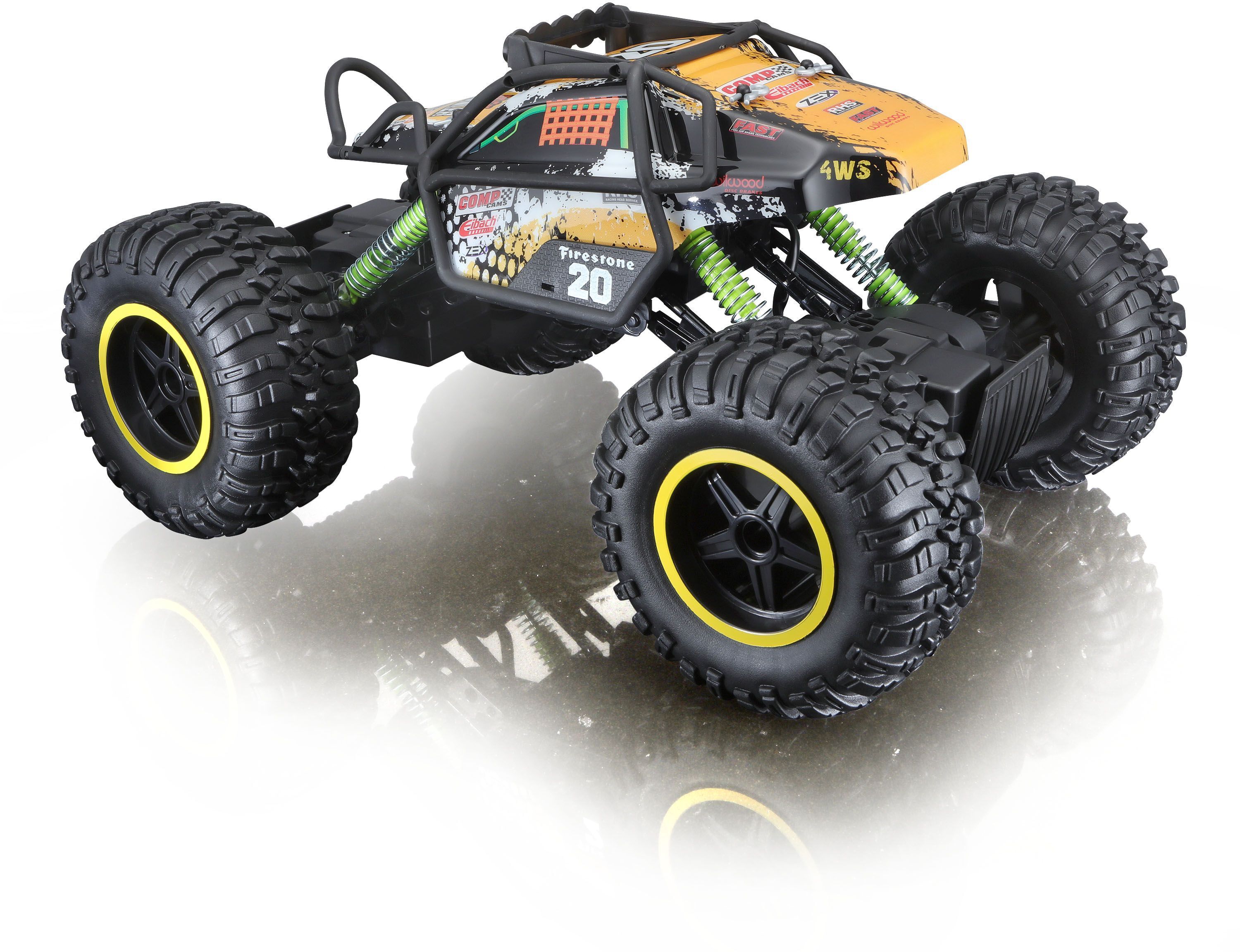 Машинка іграшкова на р/к "Rock Crawler Pro" (81334 black)фото4