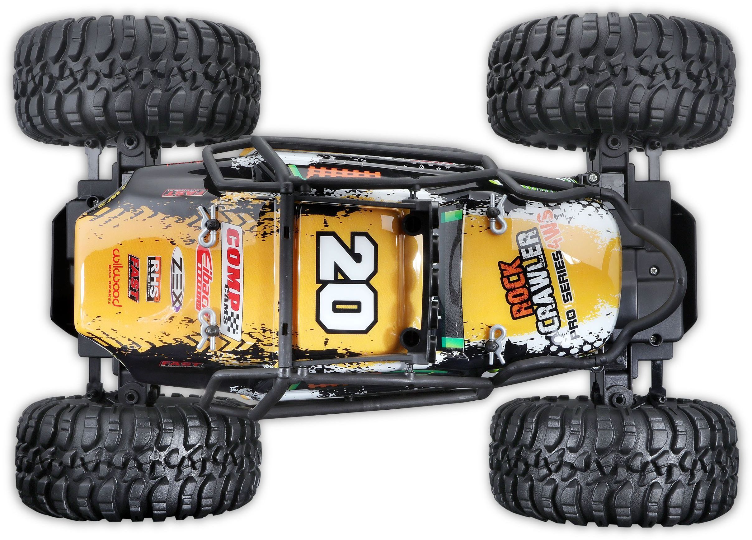 Машинка іграшкова на р/к "Rock Crawler Pro" (81334 black)фото6
