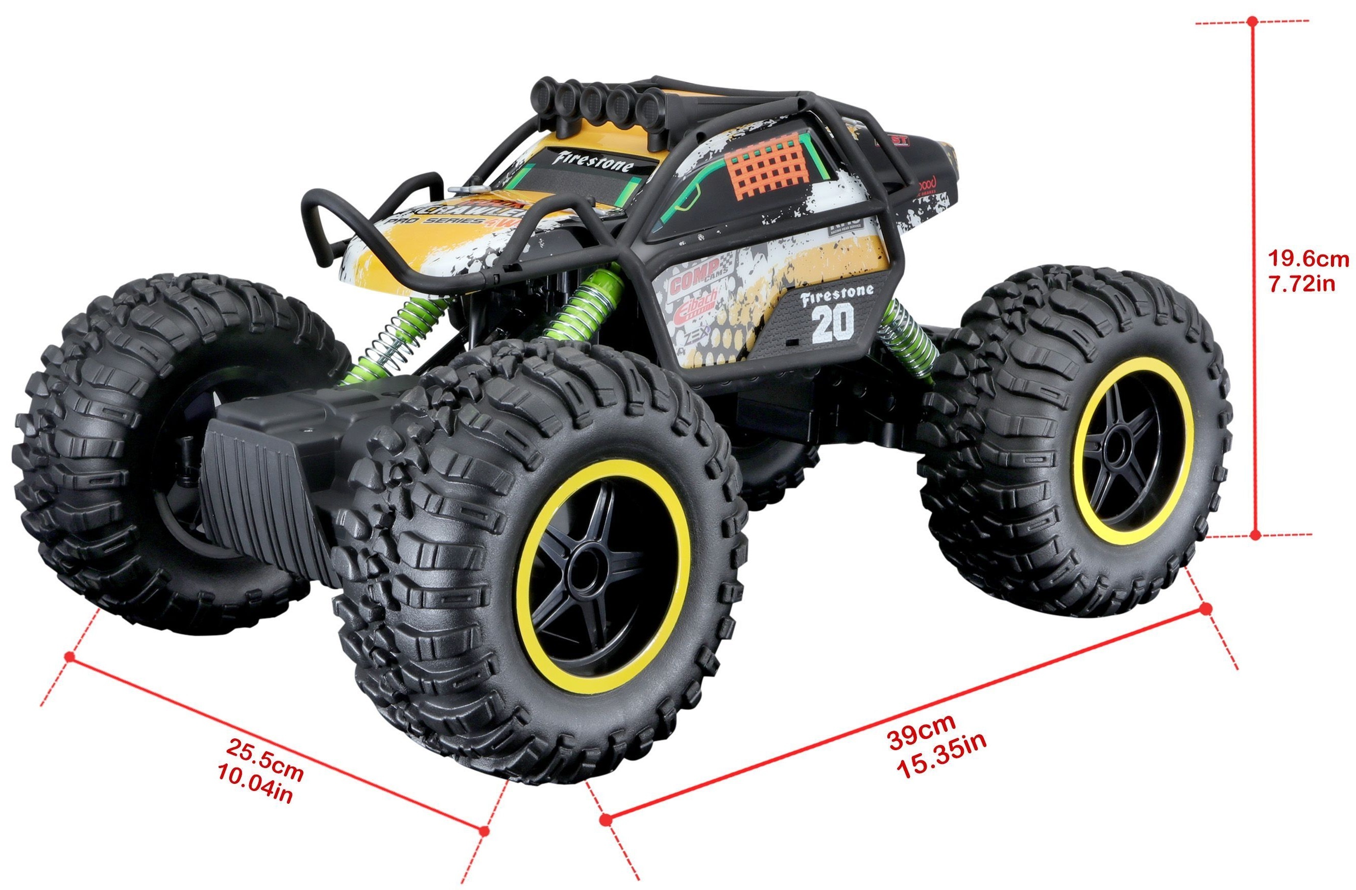 Машинка іграшкова на р/к "Rock Crawler Pro" (81334 black)фото9