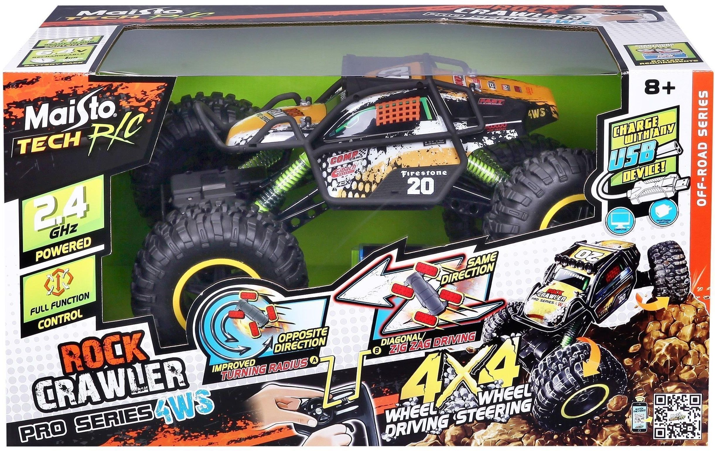 Машинка іграшкова на р/к "Rock Crawler Pro" (81334 black)фото12