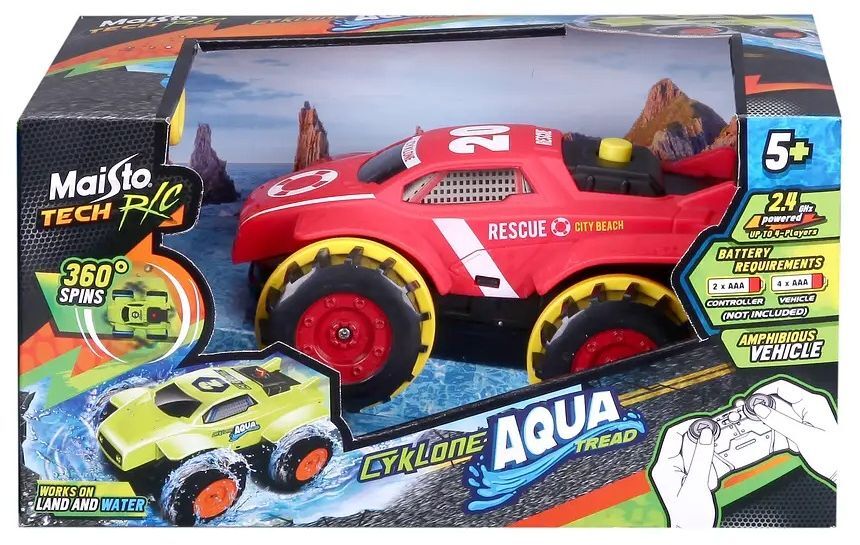 Машинка іграшкова на р/к "Cyklone Aqua" (82142 Red)фото10
